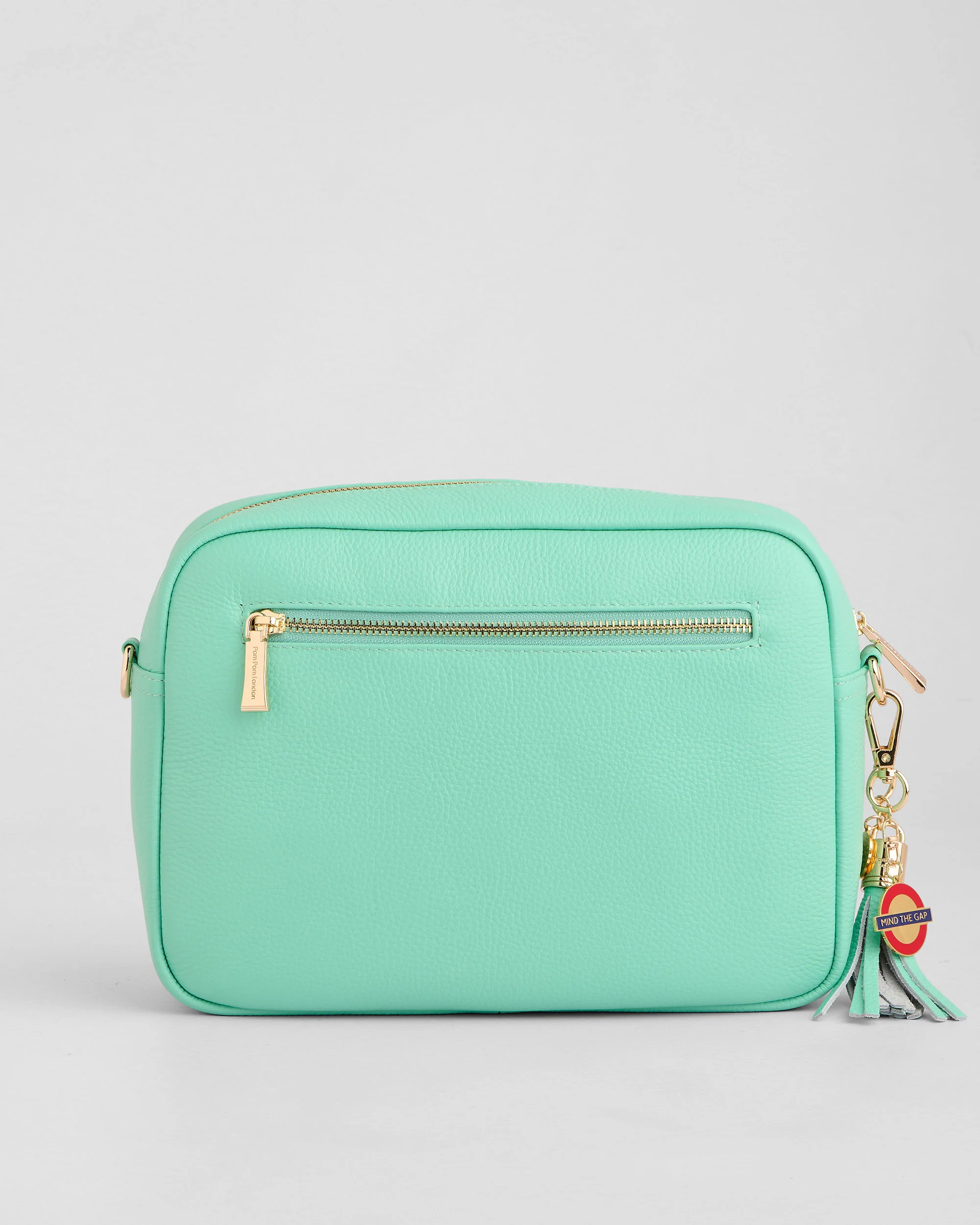 Pom Pom London City Plus Bag Waterloo & City Line Aqua - Image 3