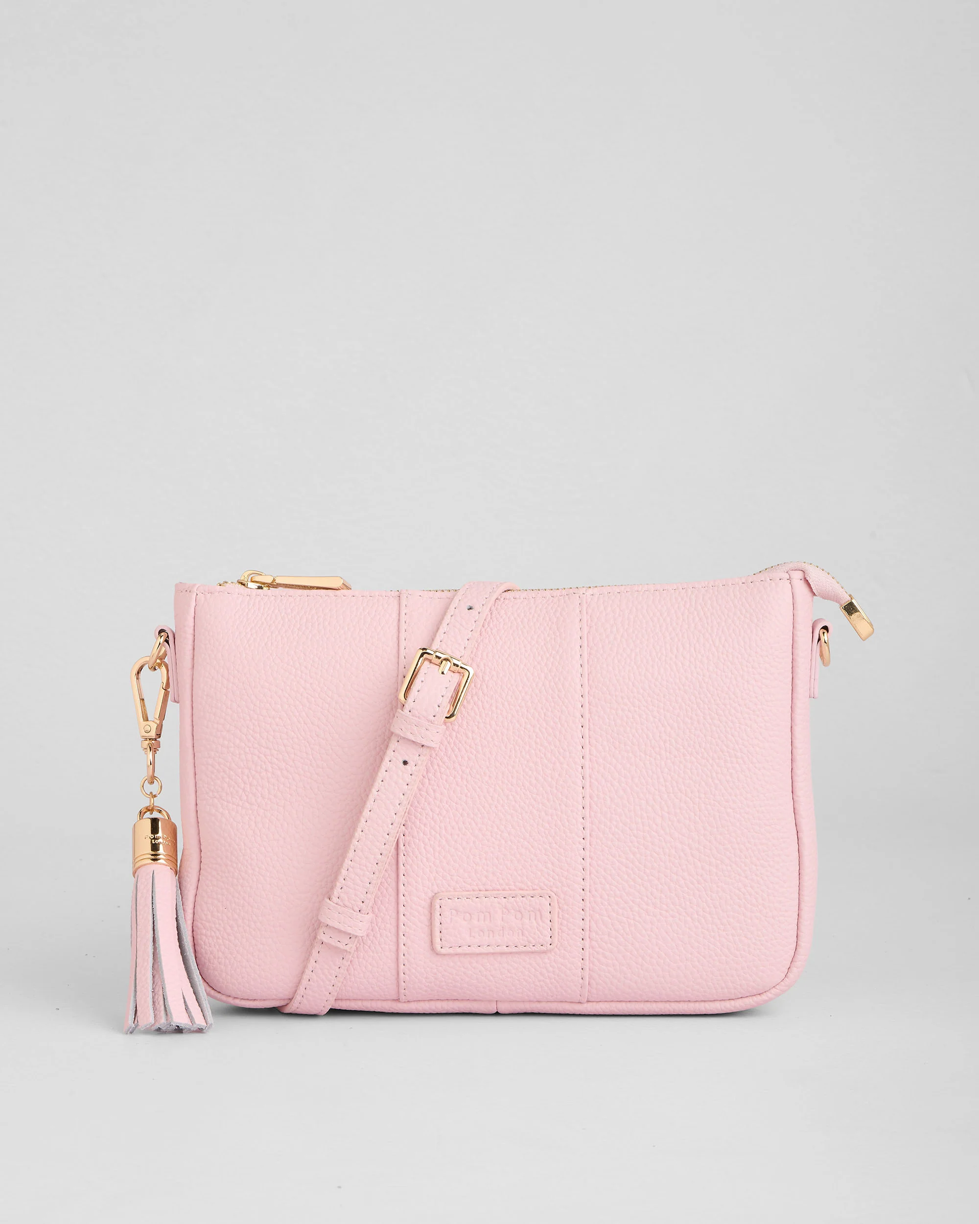 Pom Pom London City Slim Bag Cherry Blossom Pink - Image 4