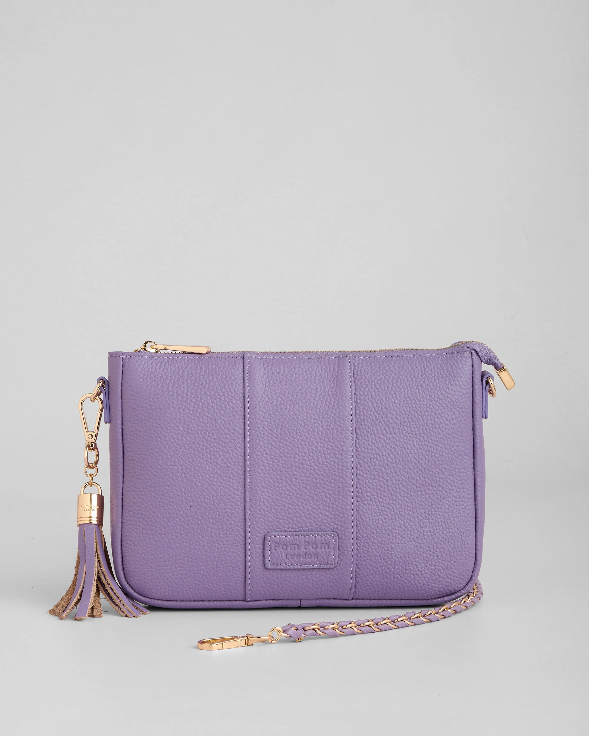 Pom Pom London City Slim Bag French Lavender - Image 3