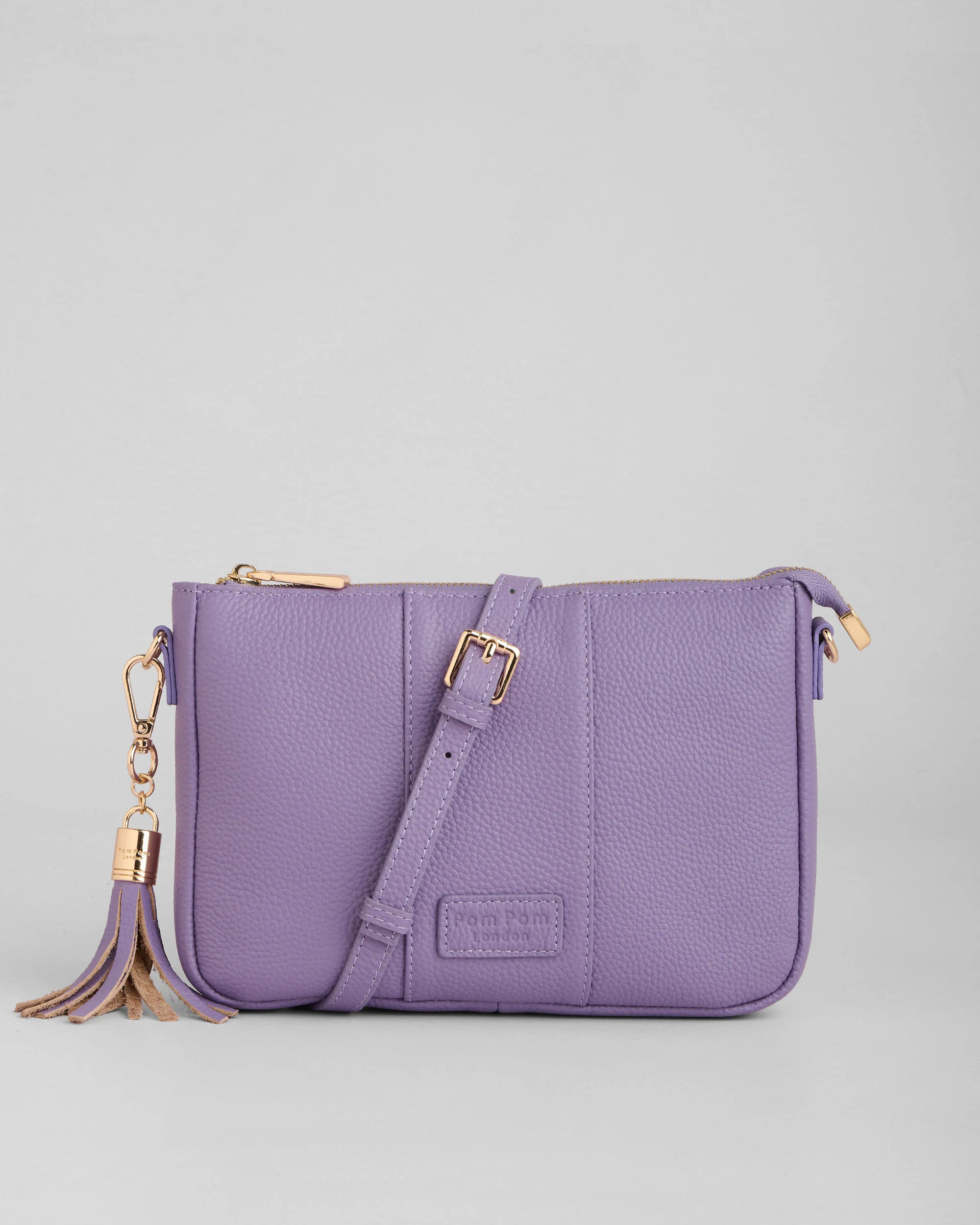 Pom Pom London City Slim Bag French Lavender - Image 4