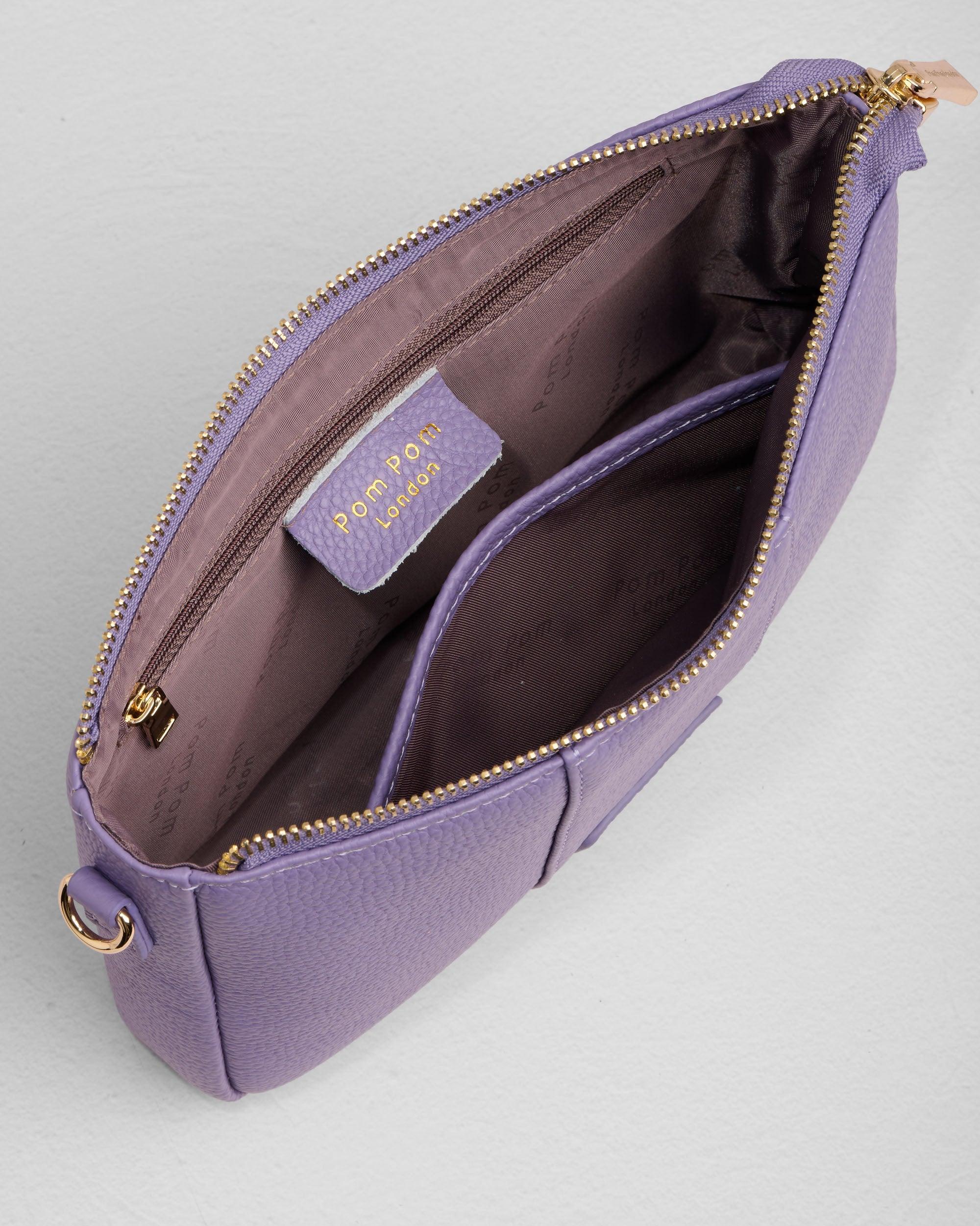 Pom Pom London City Slim Bag French Lavender - Image 6