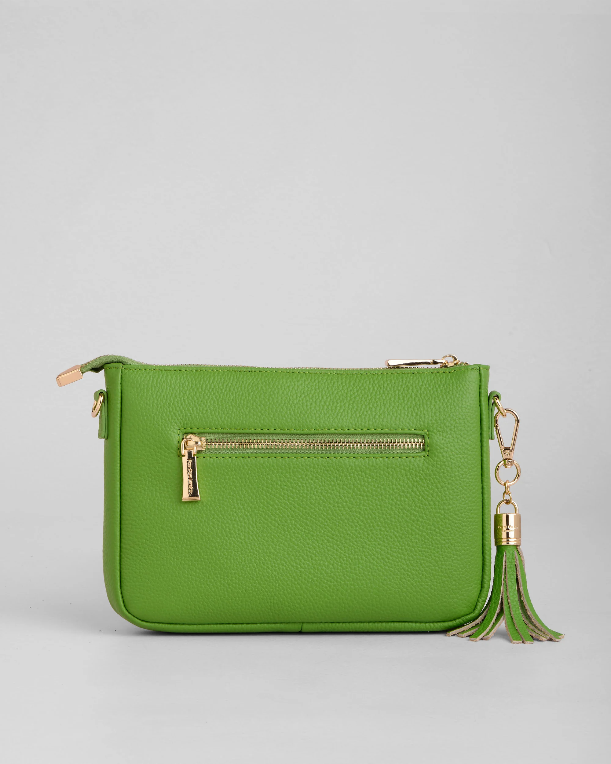 Pom Pom London City Slim Bag Frog Green - Image 5