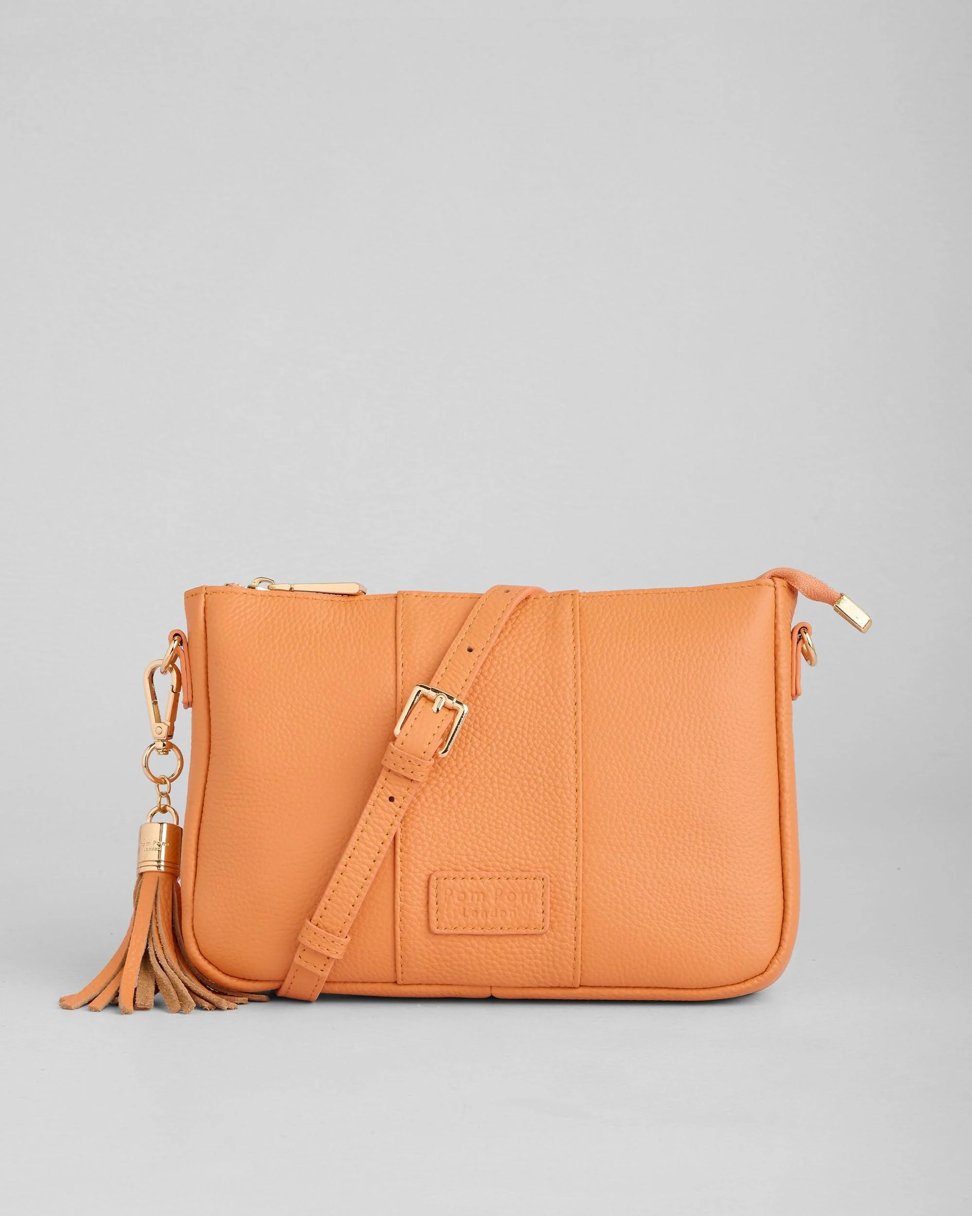 Pom Pom London City Slim Bag Mango Tango - Image 4