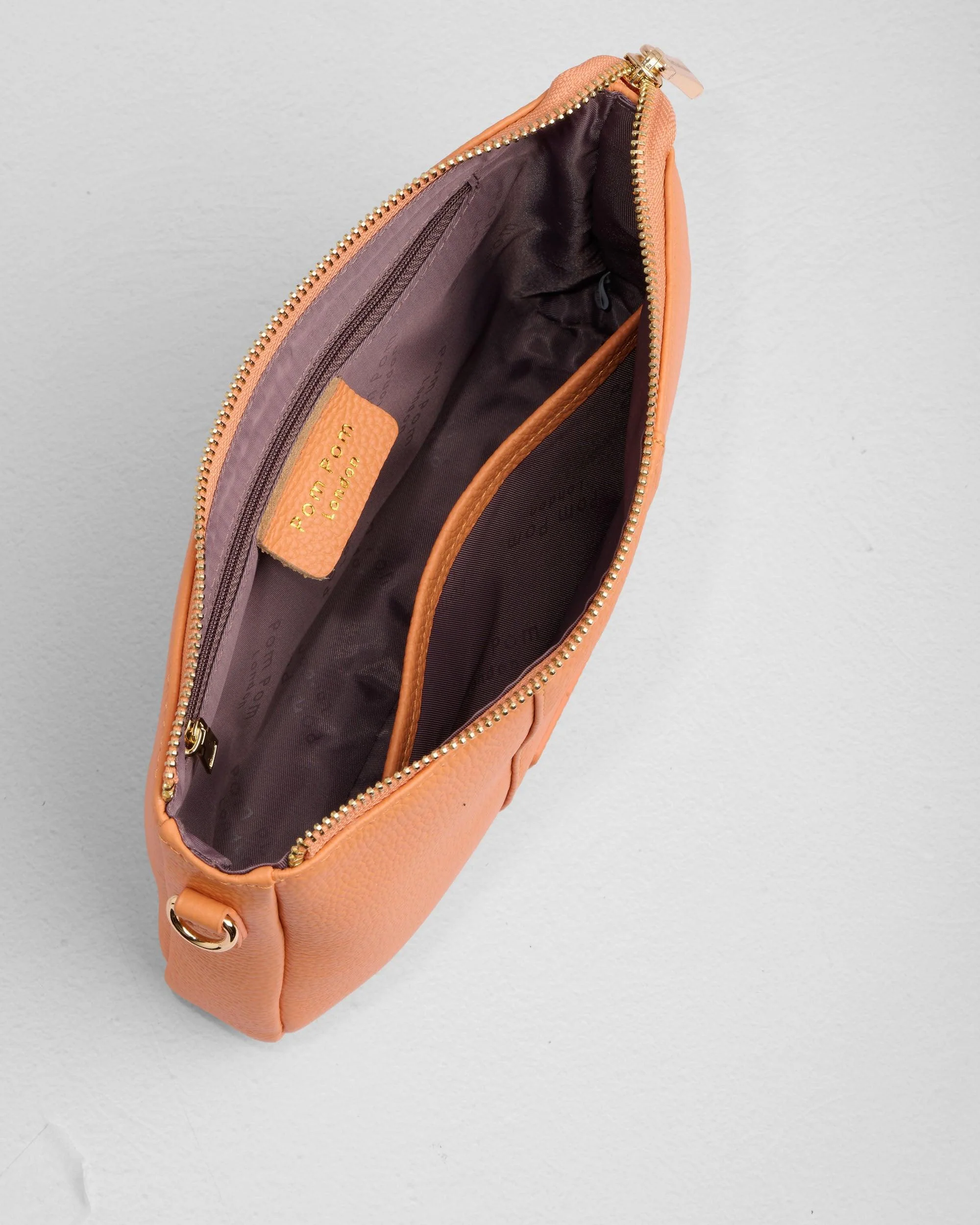 Pom Pom London City Slim Bag Mango Tango - Image 6