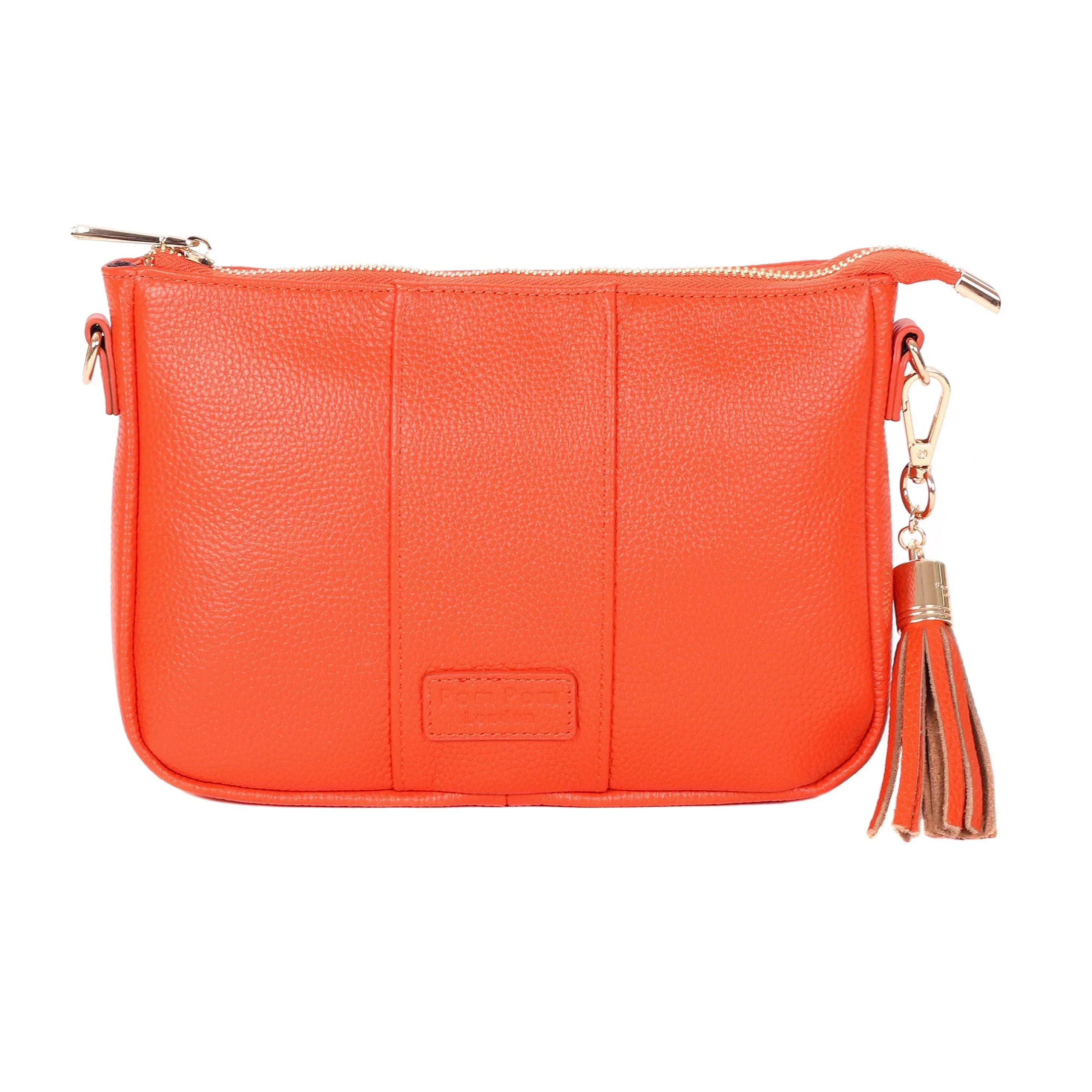 Pom Pom London City Slim Bag Orange Spice