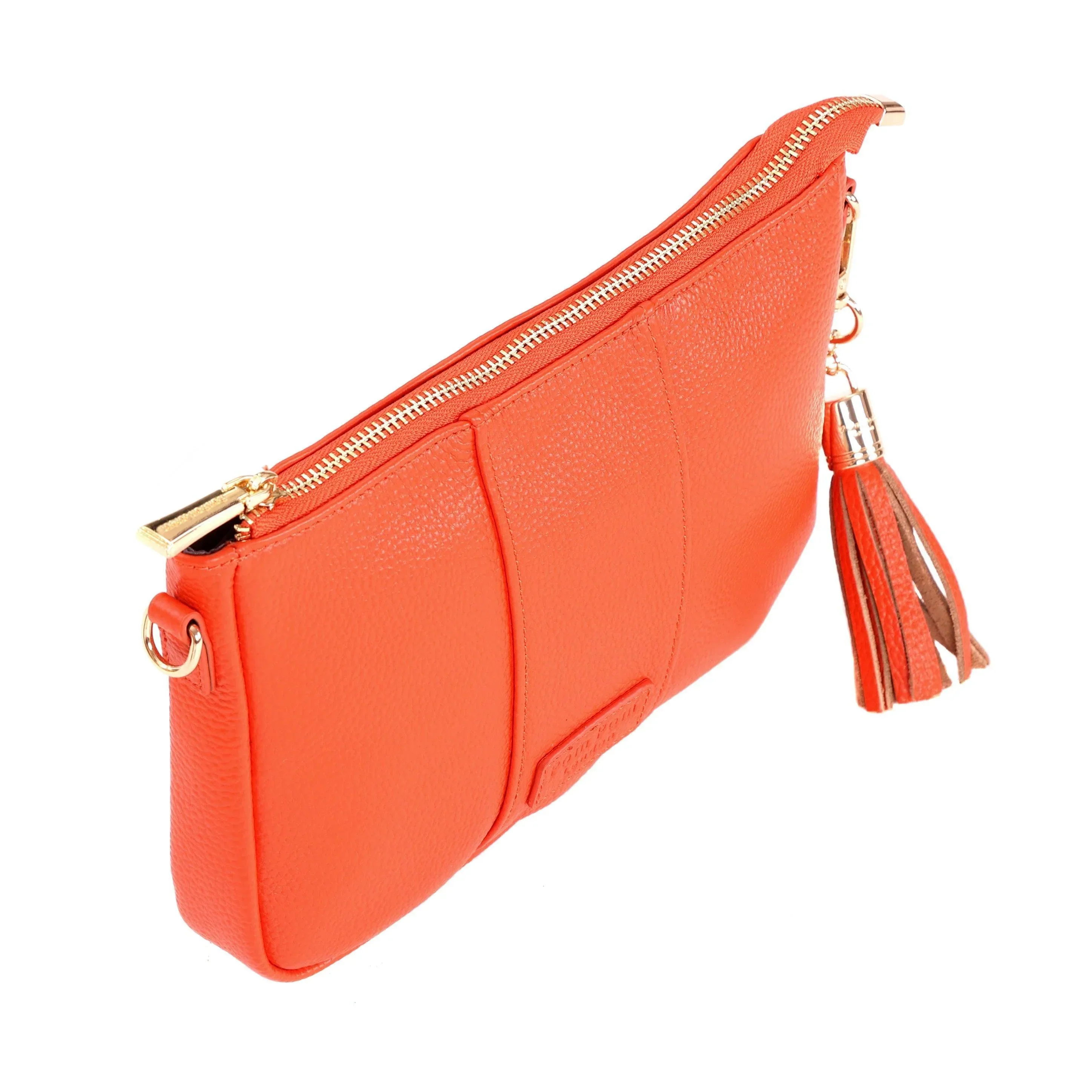 Pom Pom London City Slim Bag Orange Spice - Image 5