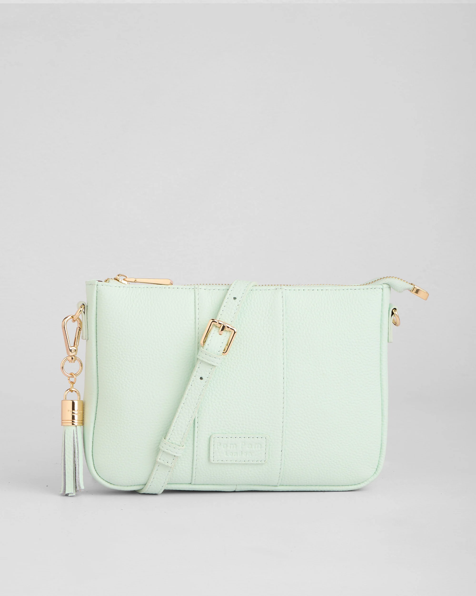 Pom Pom London City Slim Bag Spearmint - Image 4