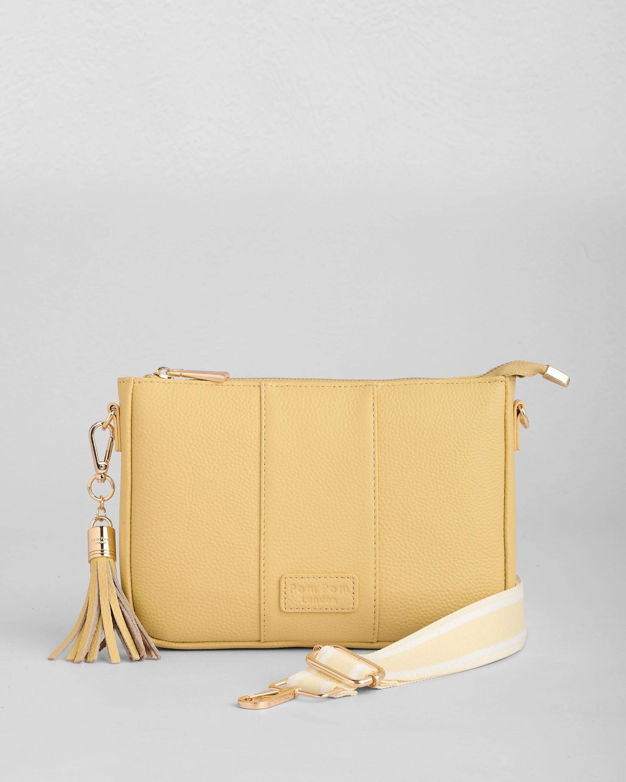 Pom Pom London City Slim Bag Straw - Image 3