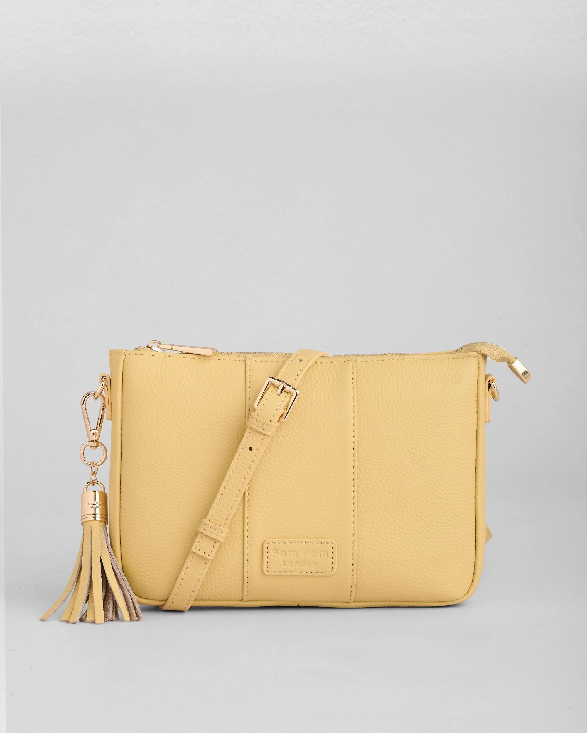 Pom Pom London City Slim Bag Straw - Image 4