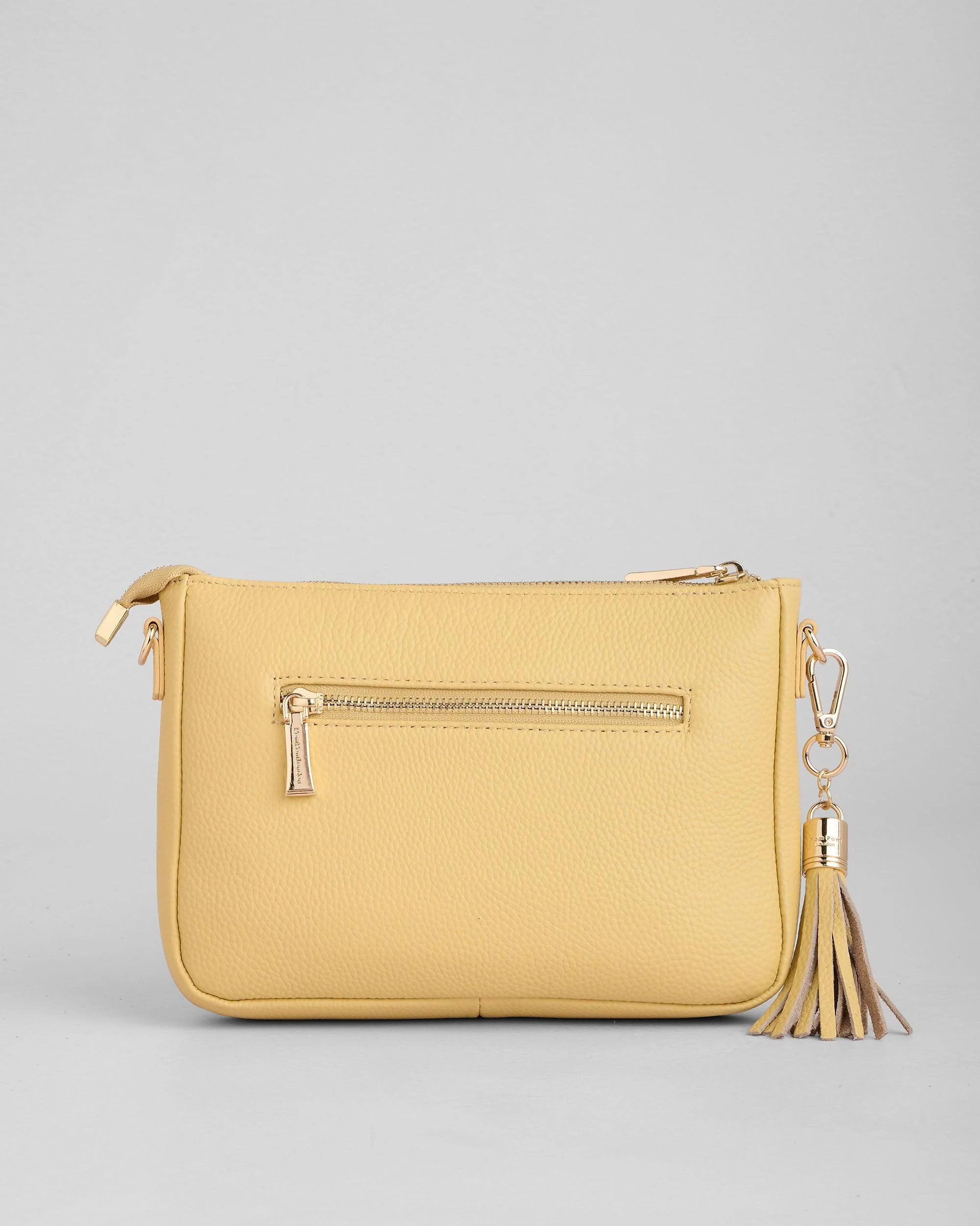 Pom Pom London City Slim Bag Straw - Image 5