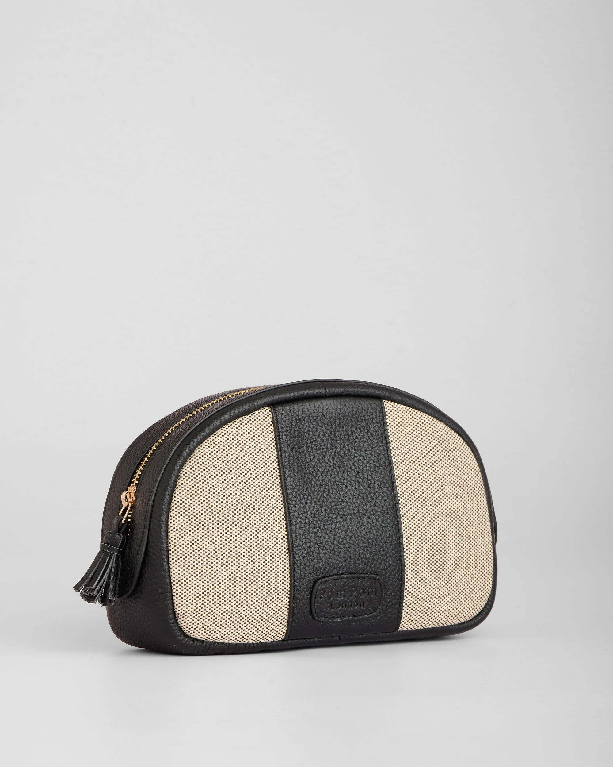 Pom Pom London Willesden Vanity Bag Black