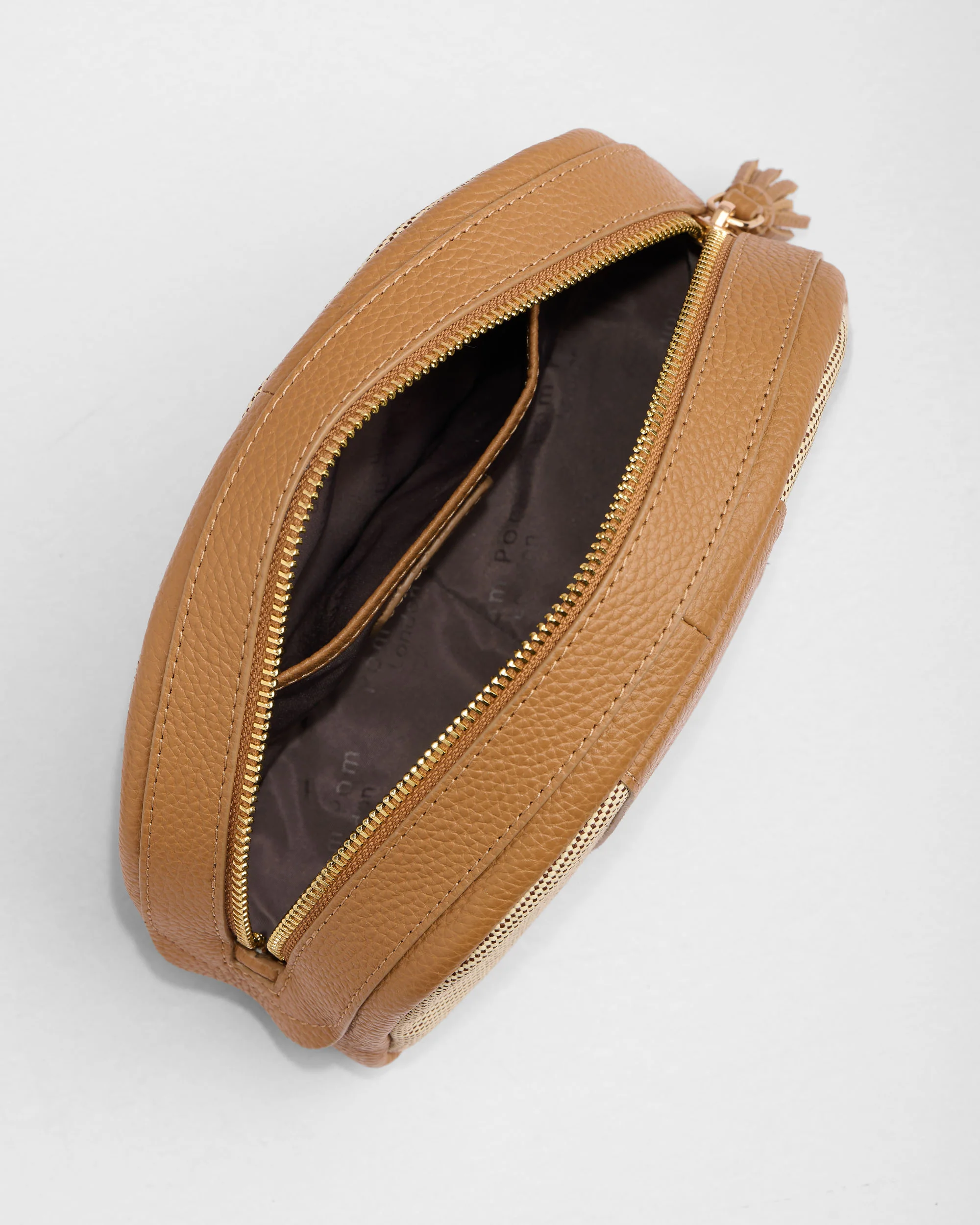 Pom Pom London Willesden Vanity Bag Maple - Image 5
