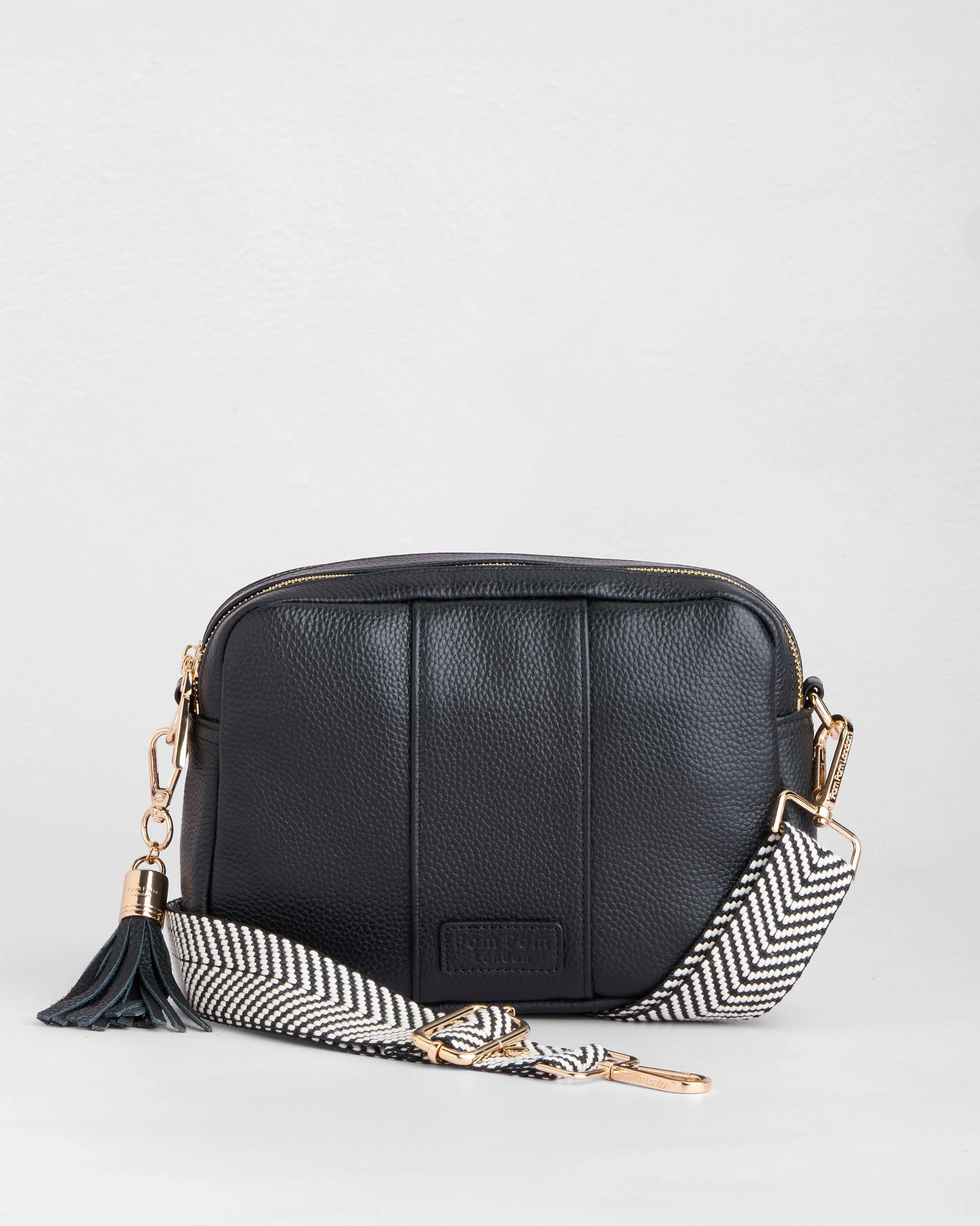 Pom Pom London City Duo Bag Black - Image 5