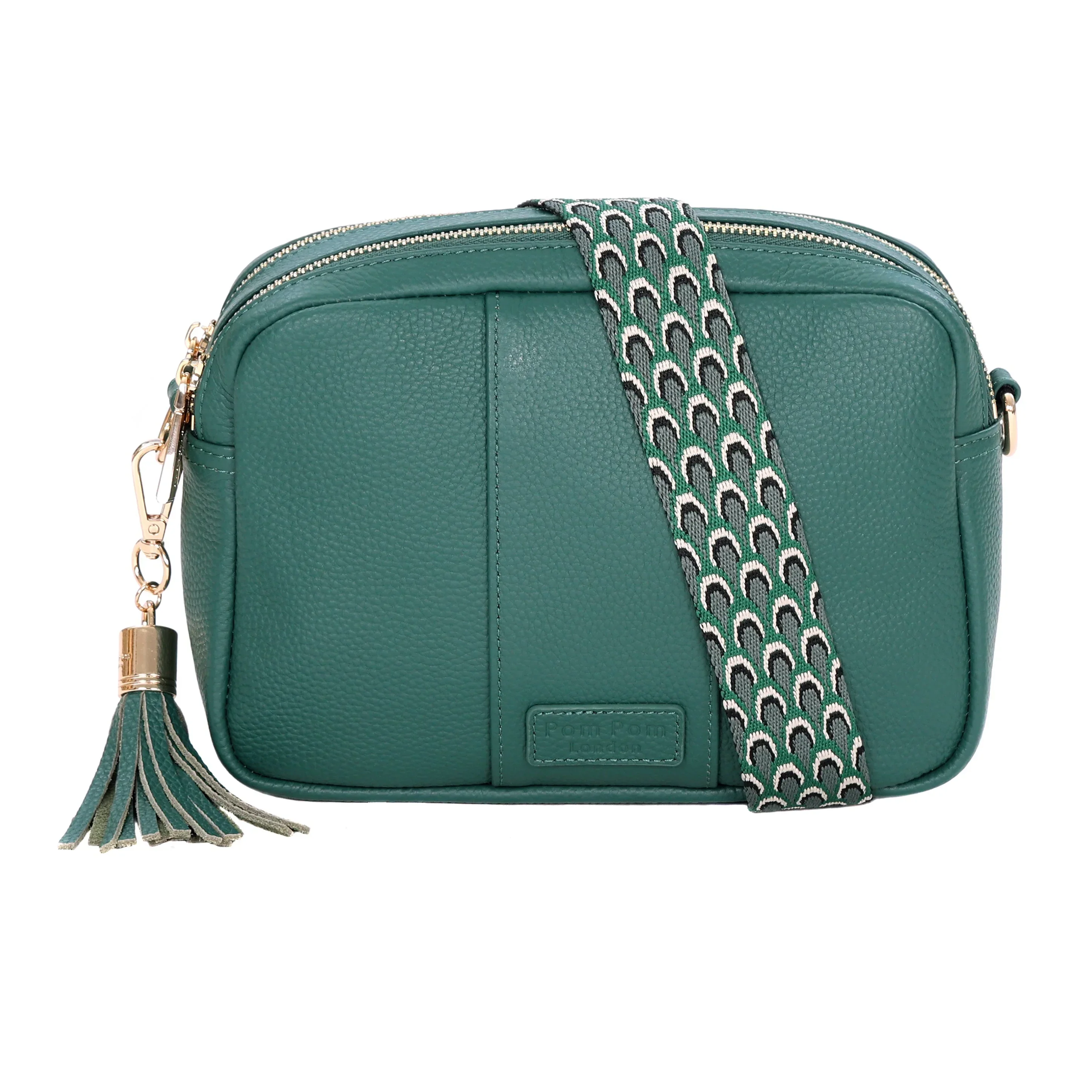 Pom Pom London City Duo Bag Madeira Green - Image 2