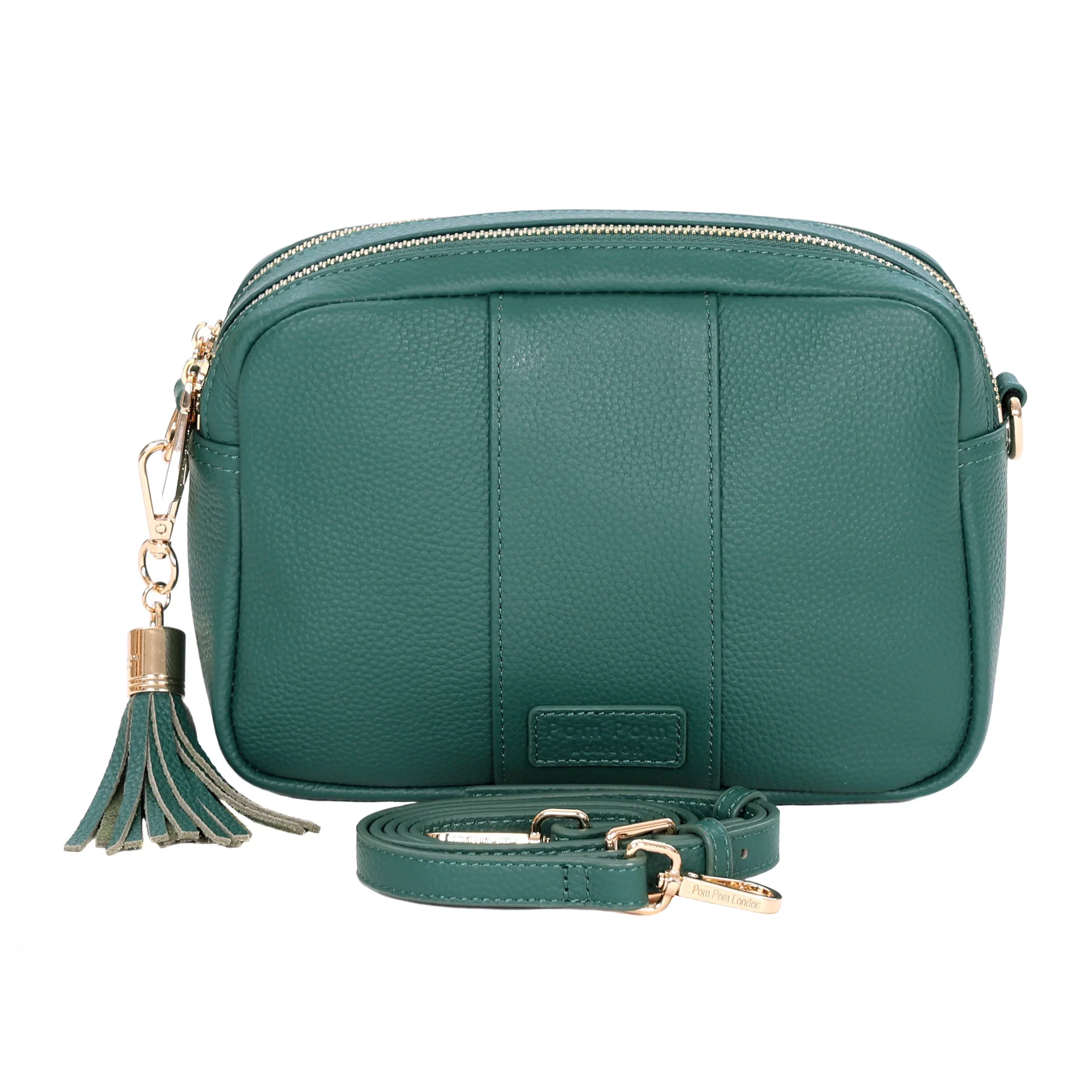 Pom Pom London City Duo Bag Madeira Green - Image 4