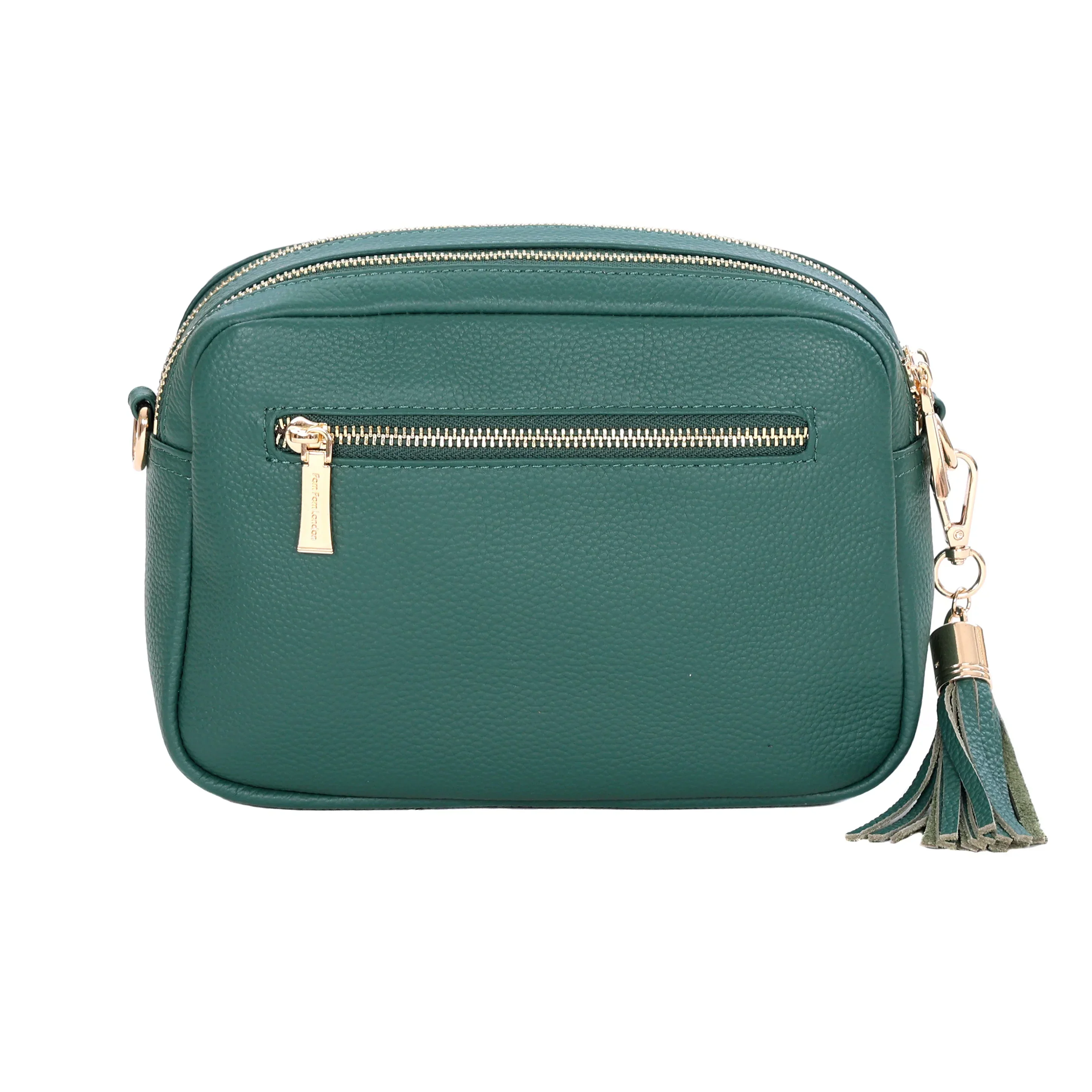 Pom Pom London City Duo Bag Madeira Green - Image 5