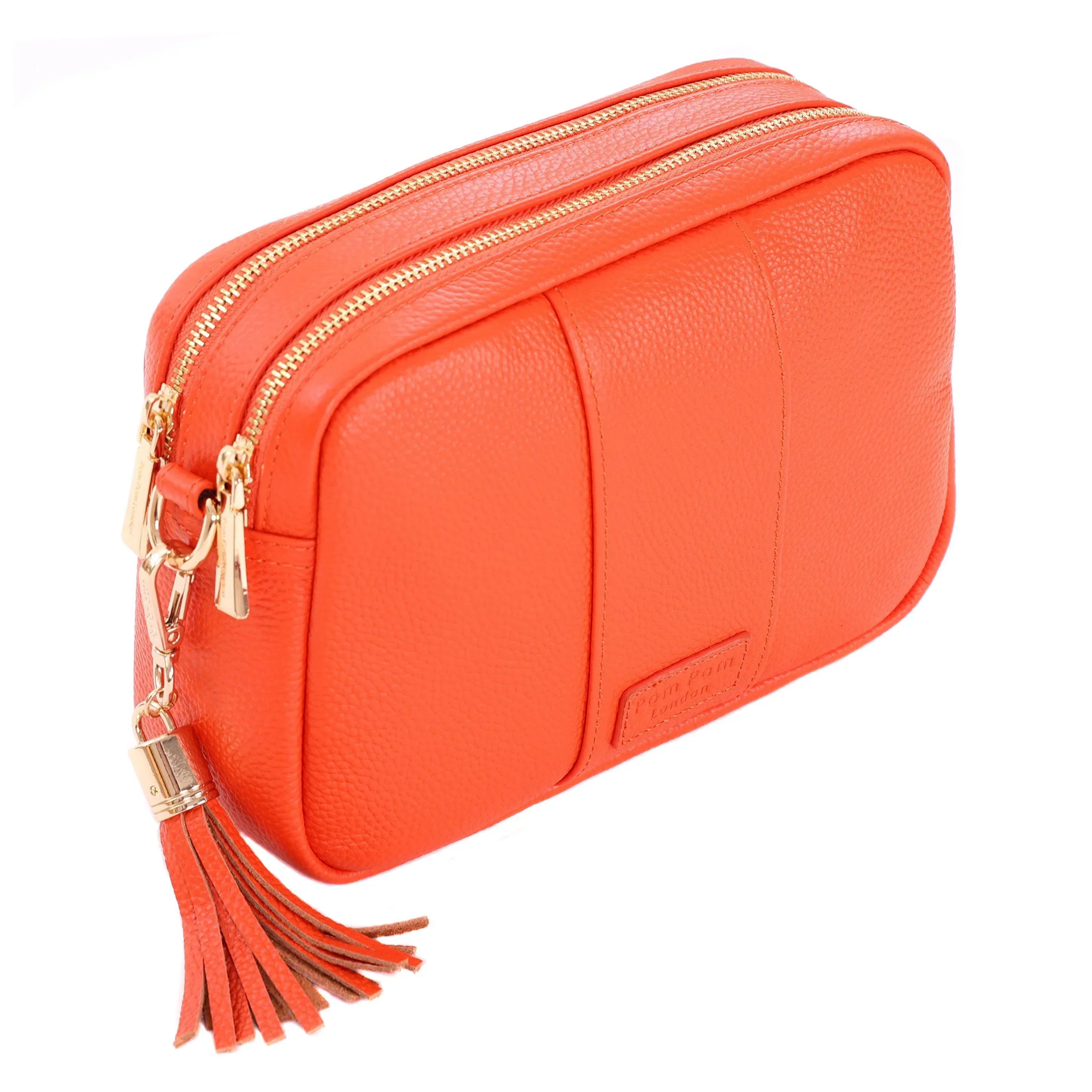 Pom Pom London City Duo Bag Orange Spice