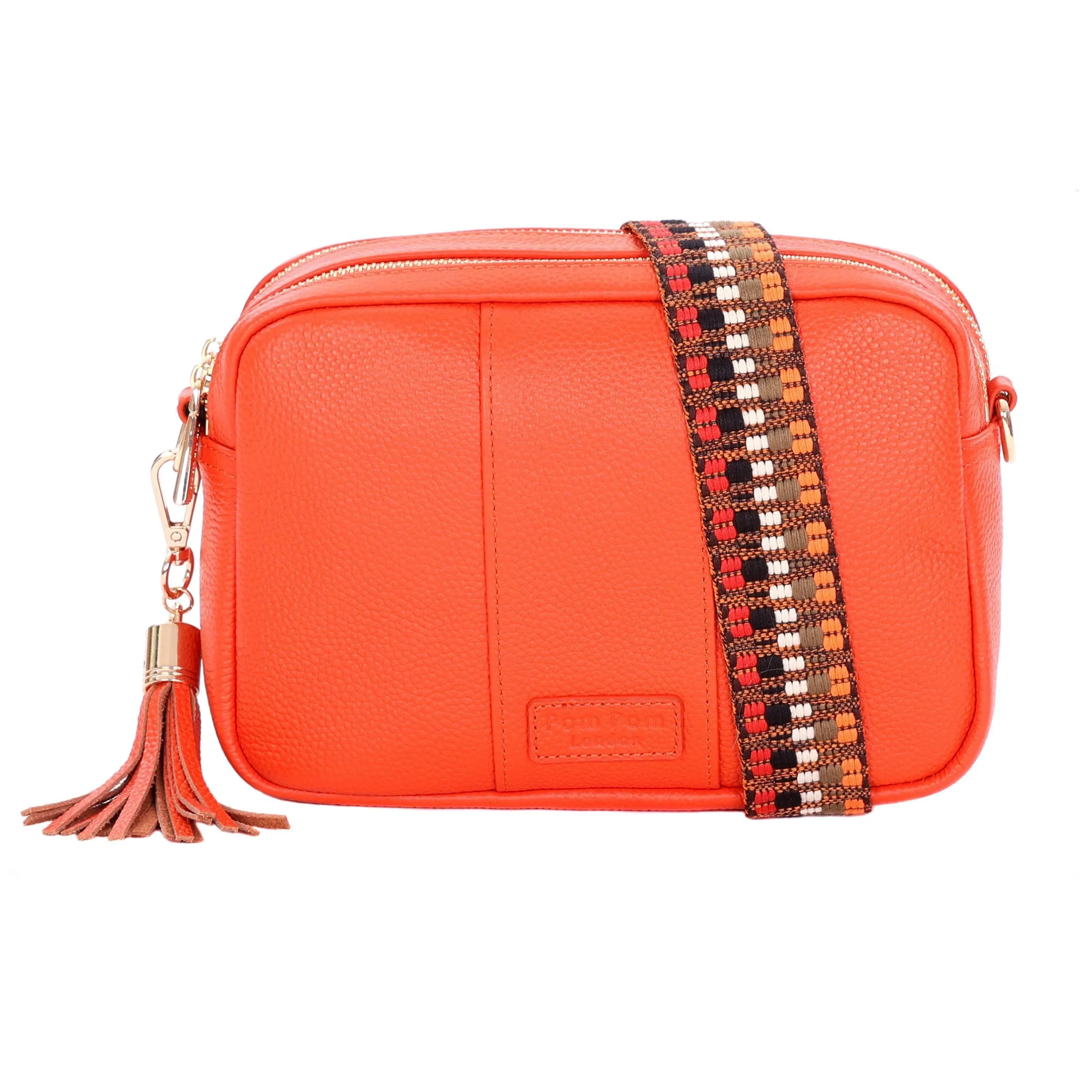 Pom Pom London City Duo Bag Orange Spice - Image 2