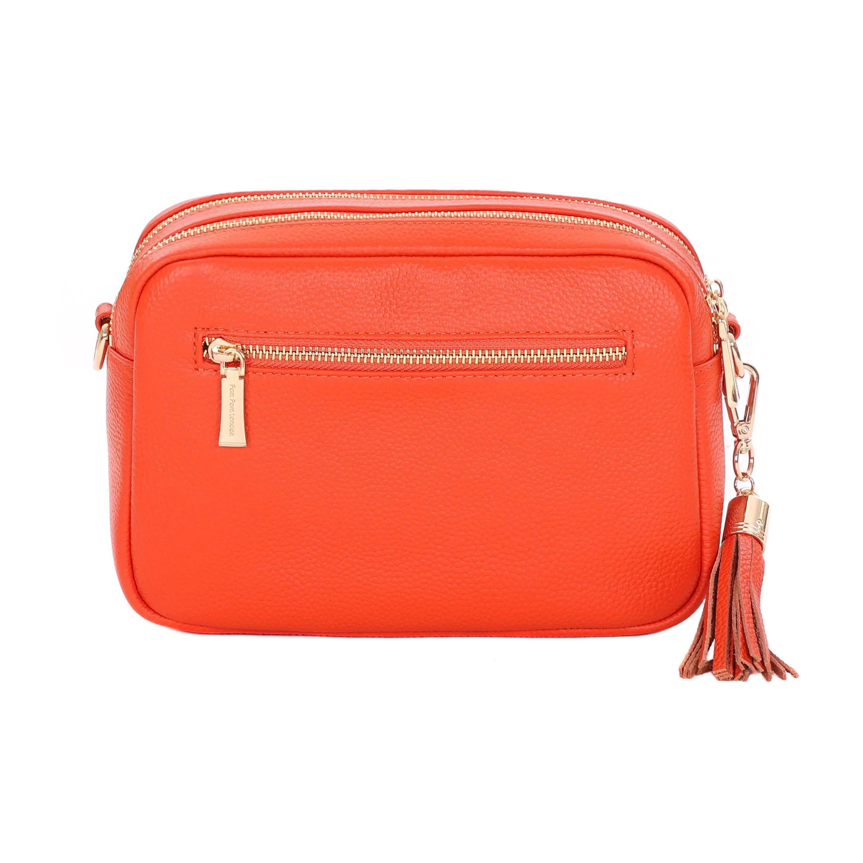 Pom Pom London City Duo Bag Orange Spice - Image 5