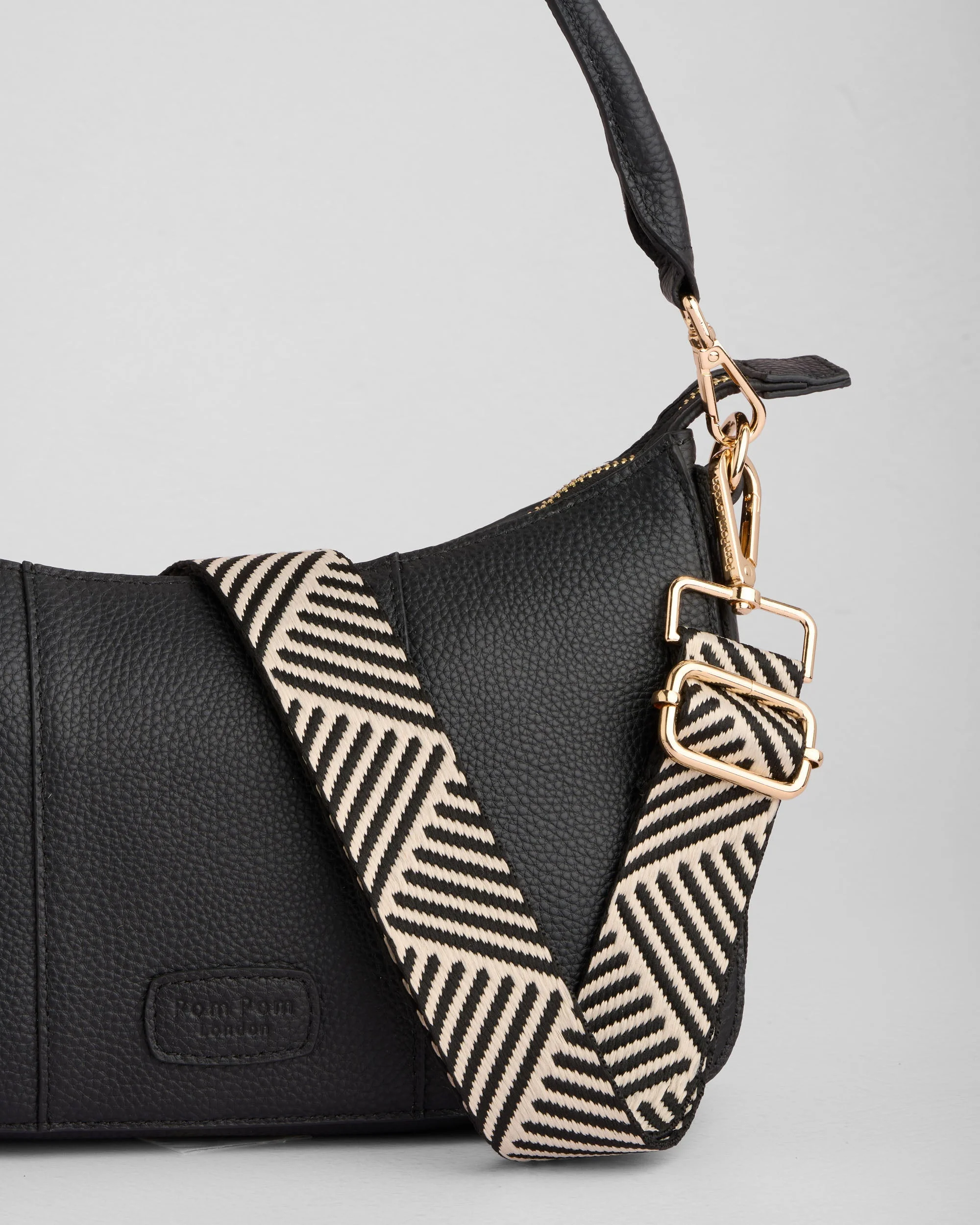 Pom Pom London Edgware Bag Black - Image 3