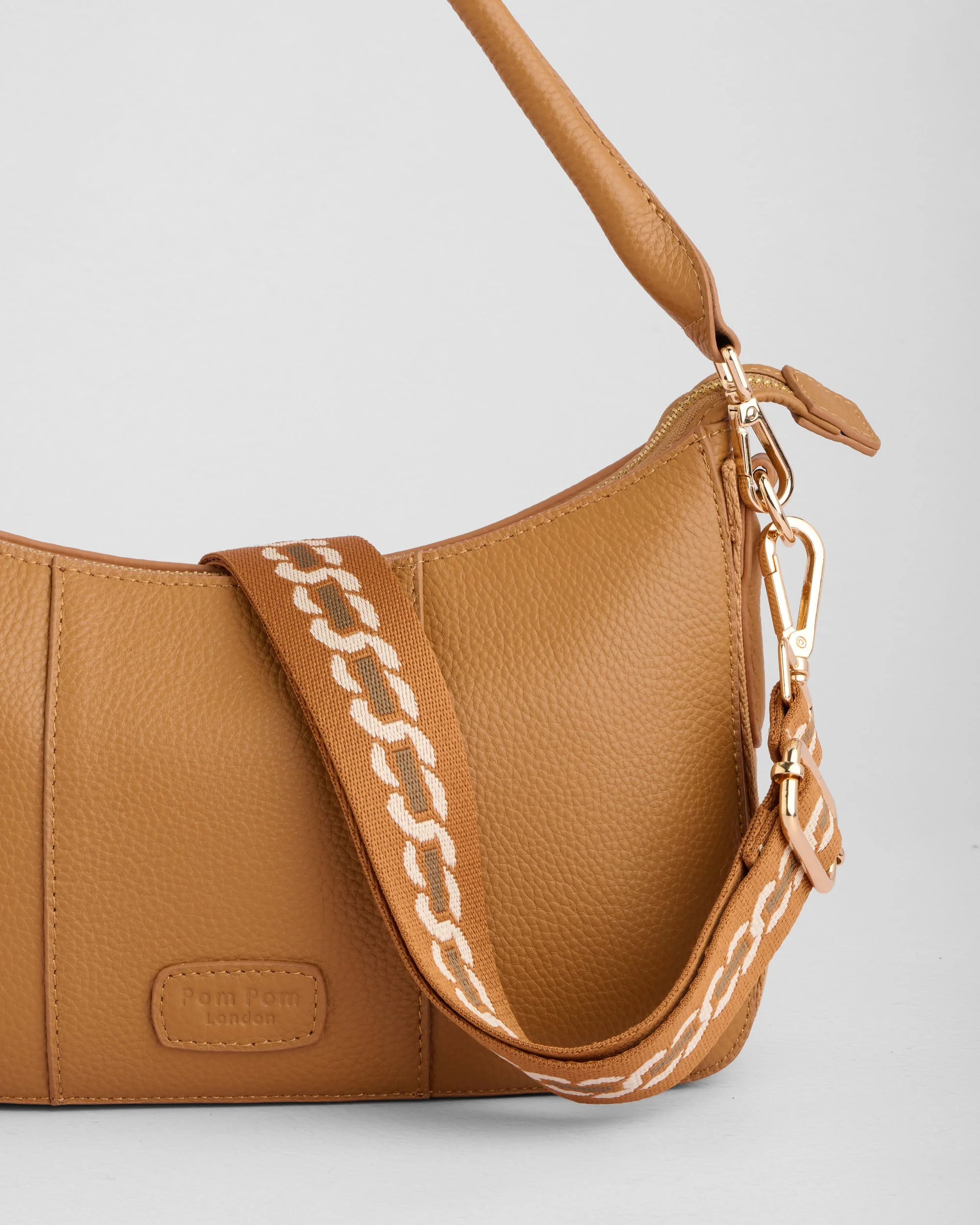 Pom Pom London Edgware Bag Maple - Image 3