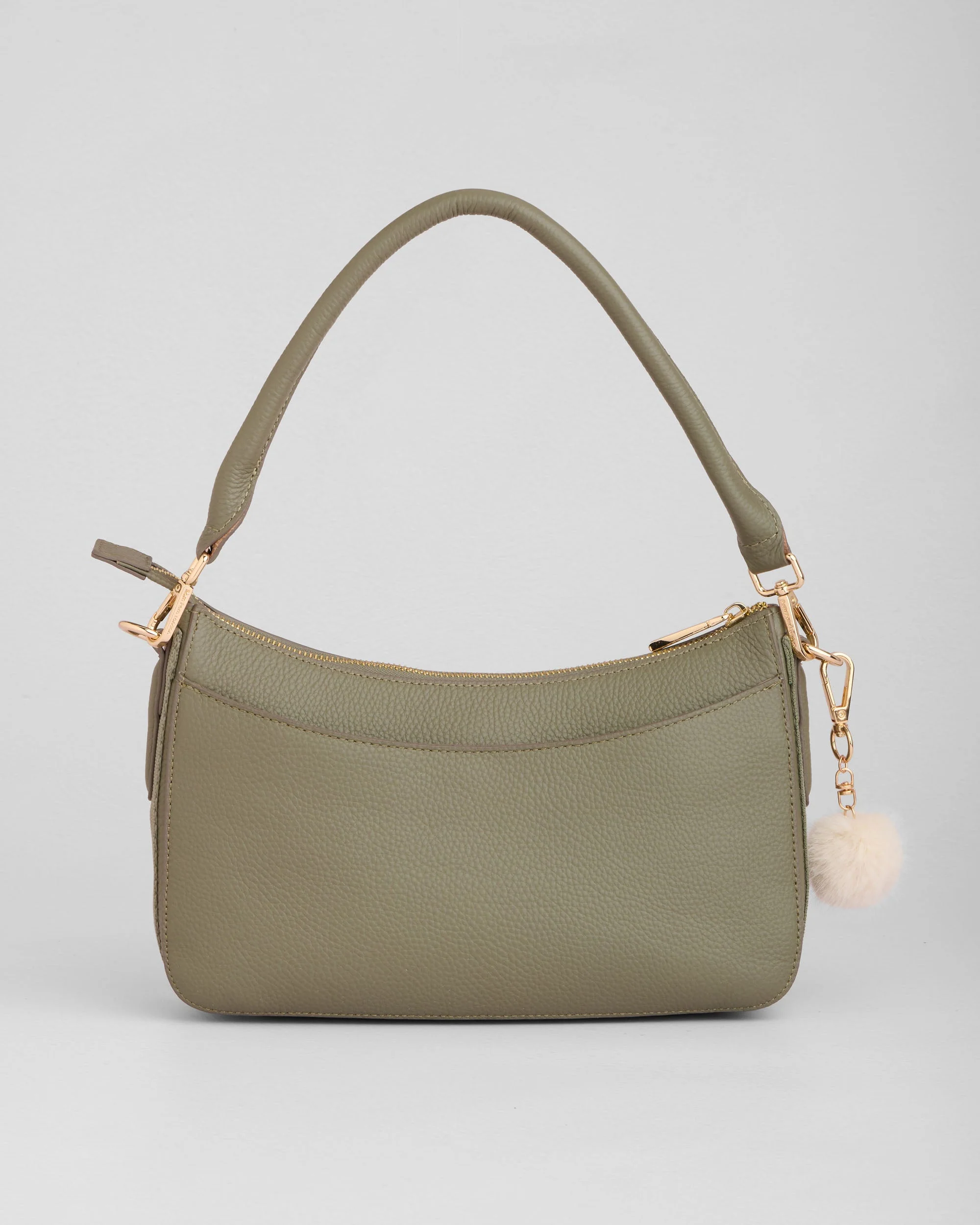 Pom Pom London Edgware Bag Sage Green - Image 6
