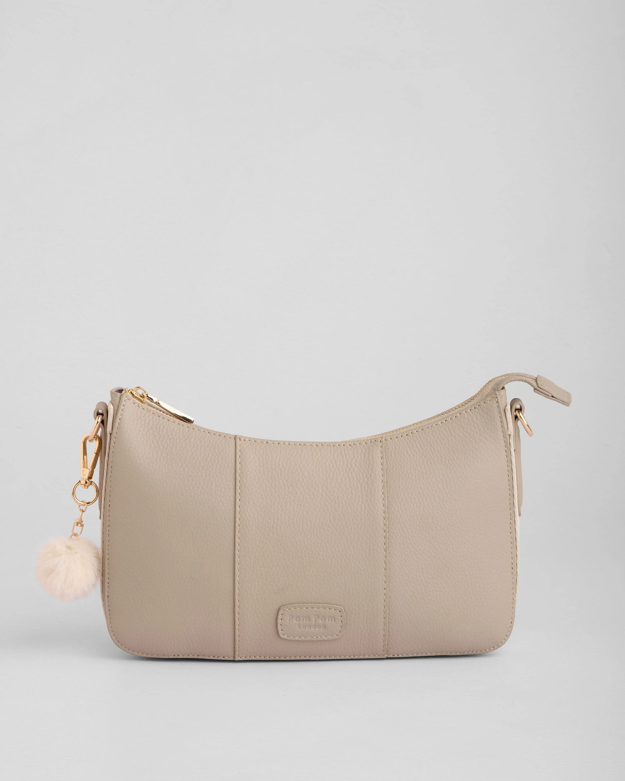 Pom Pom London Edgware Bag Stone - Image 4