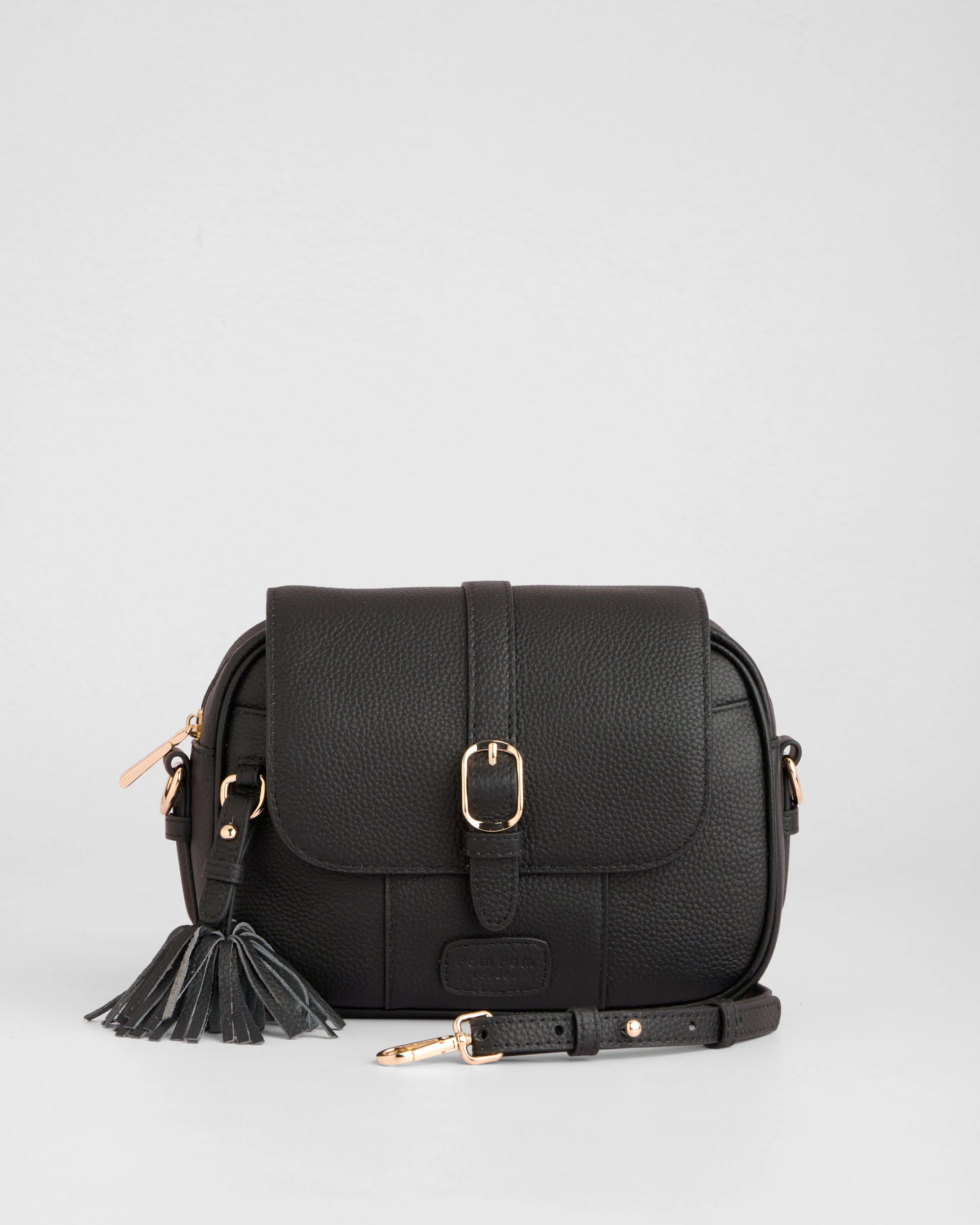 Pom Pom London Finsbury Bag Black - Image 4