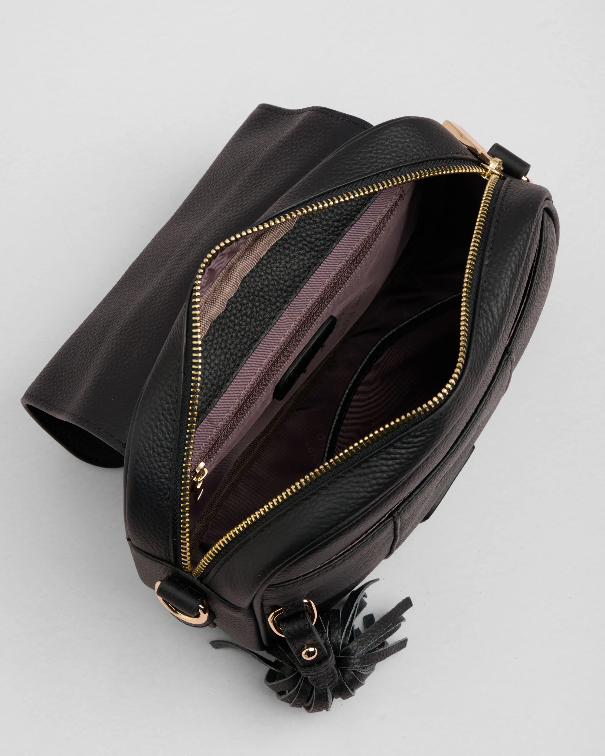 Pom Pom London Finsbury Bag Black - Image 6