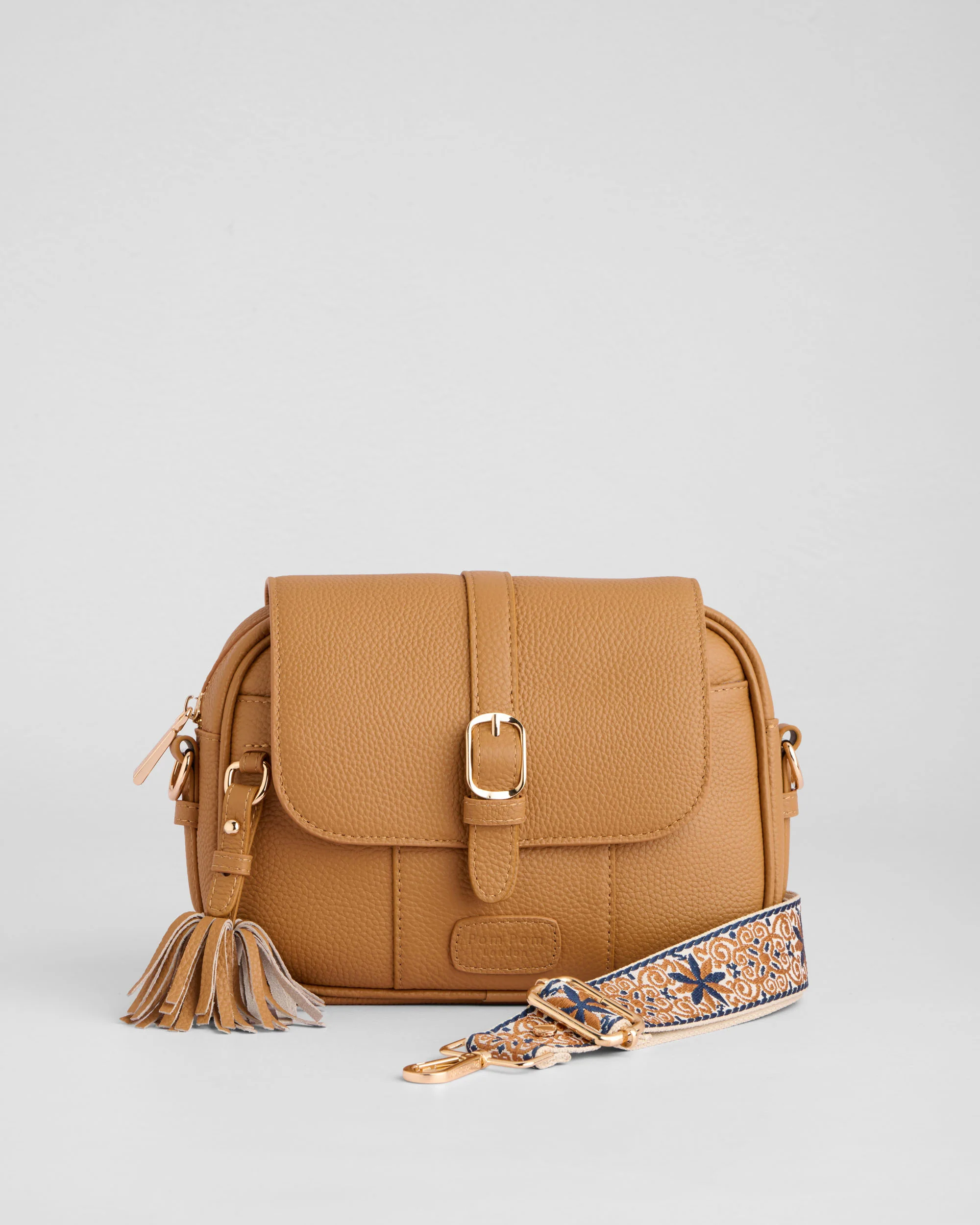 Pom Pom London Finsbury Bag Maple - Image 3
