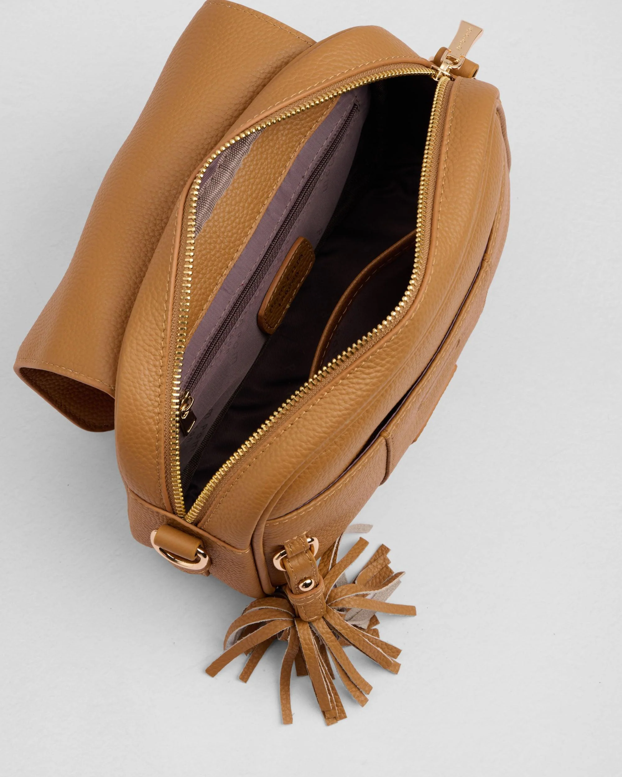 Pom Pom London Finsbury Bag Maple - Image 6