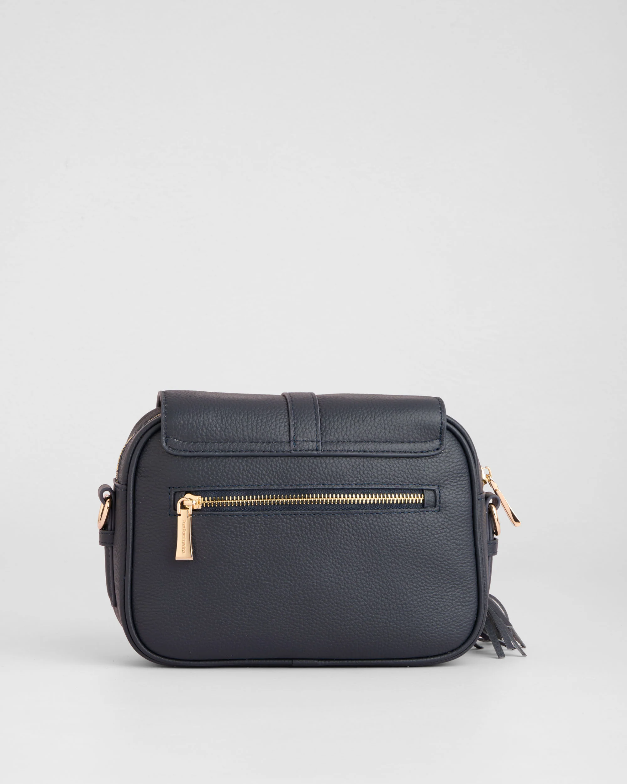 Pom Pom London Finsbury Bag Navy - Image 5