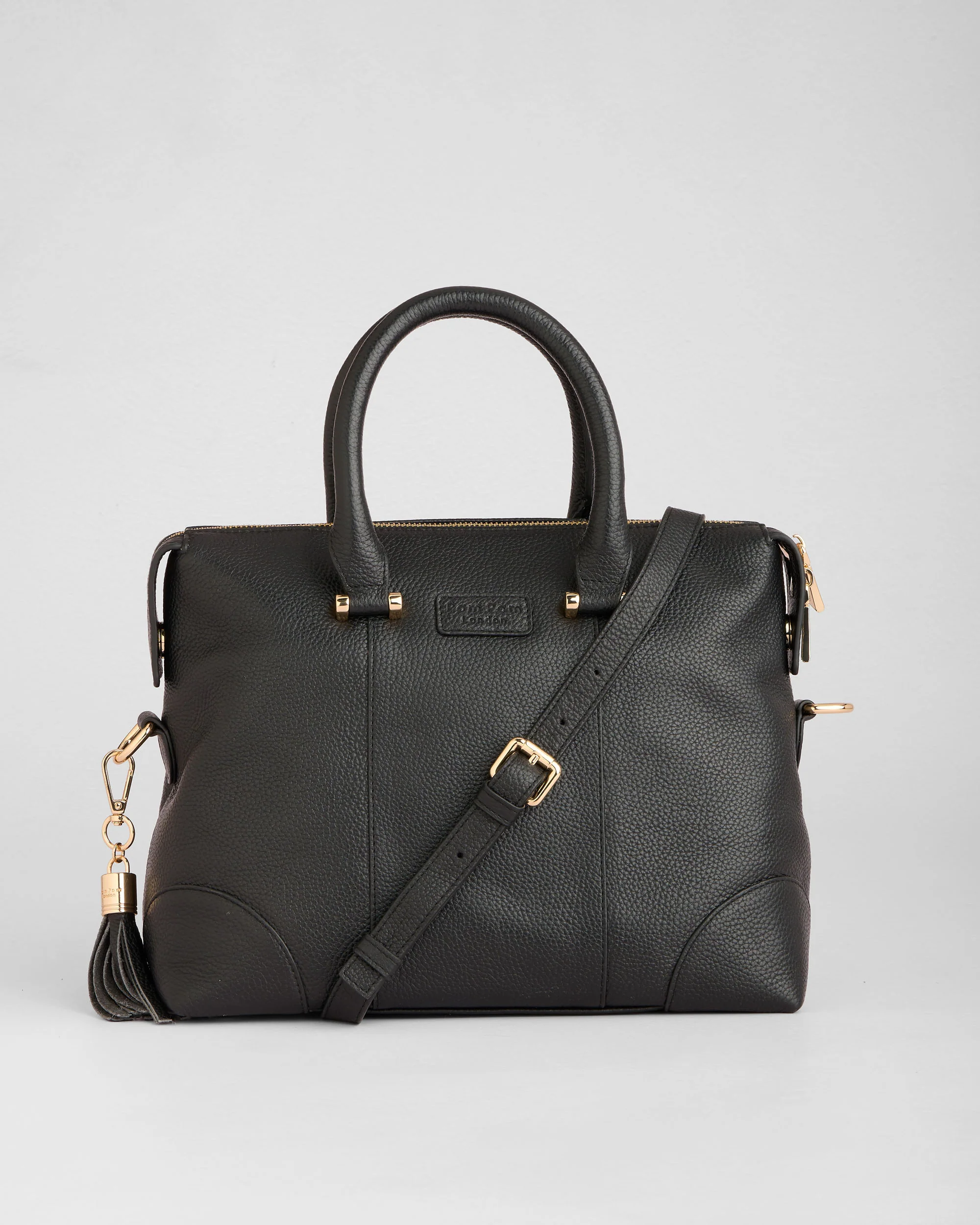 Pom Pom London Greenwich Bag Black - Image 6