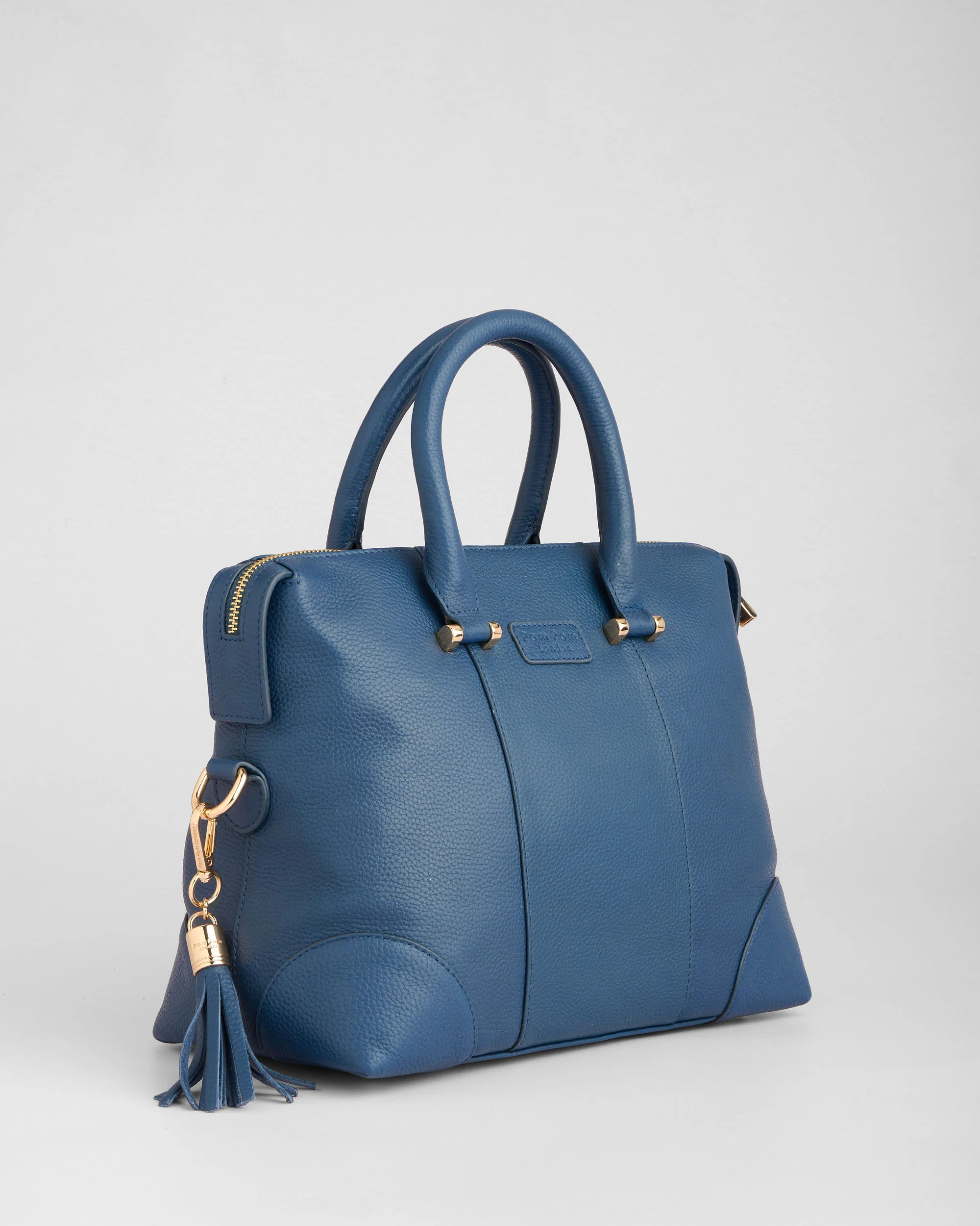 Pom Pom London Greenwich Bag Moonlight Blue