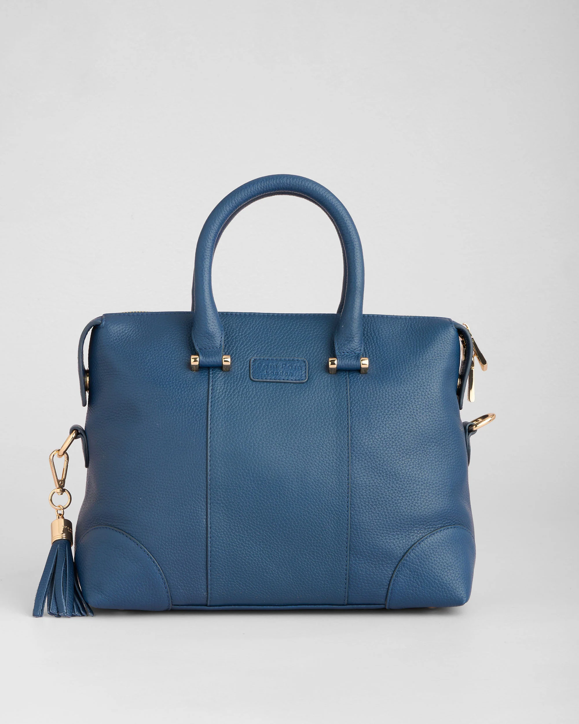 Pom Pom London Greenwich Bag Moonlight Blue - Image 3