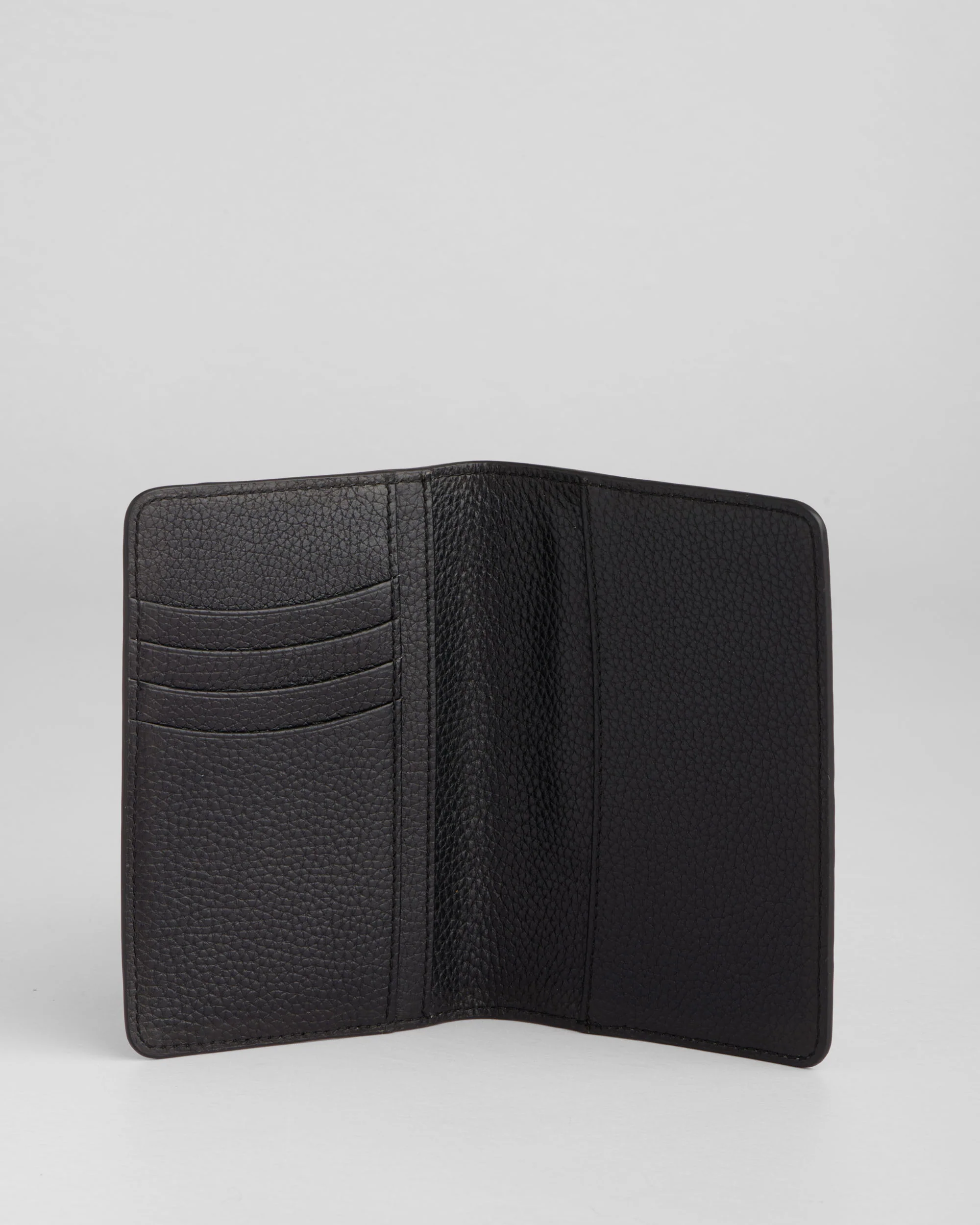 Pom Pom London Passport Holder Black - Image 3