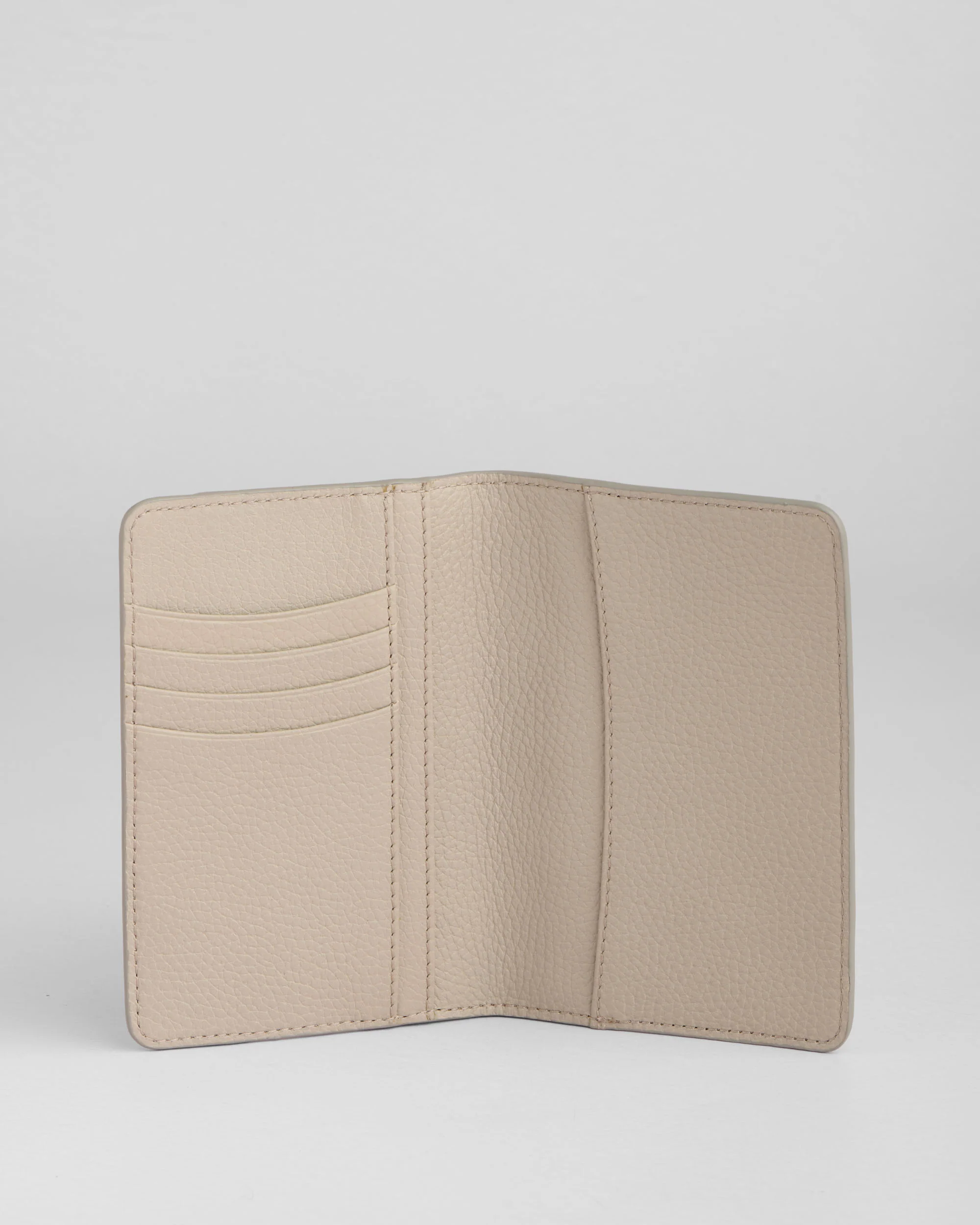 Pom Pom London Passport Holder Stone - Image 3