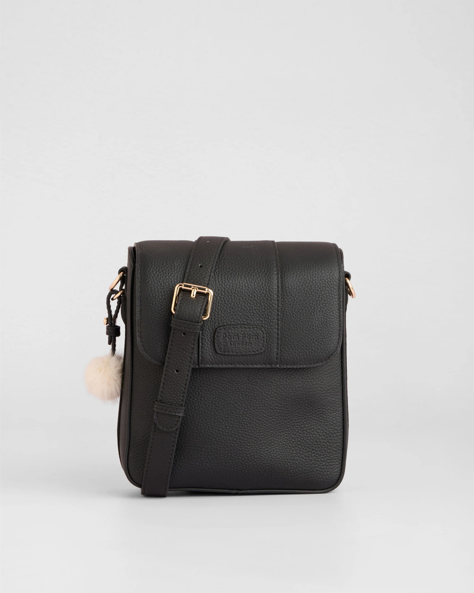 Pom Pom London Portman Bag Black - Image 5