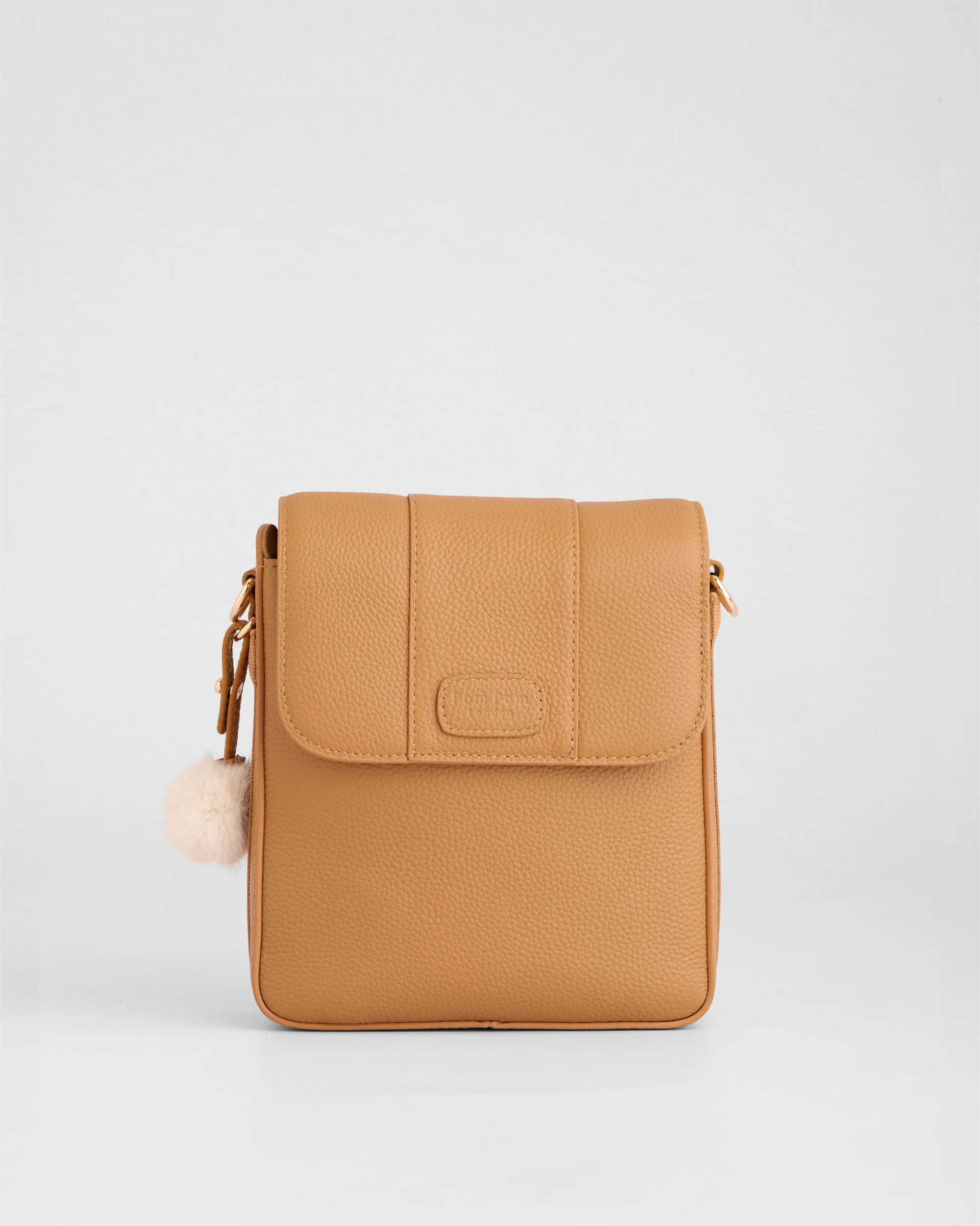 Pom Pom London Portman Bag Maple