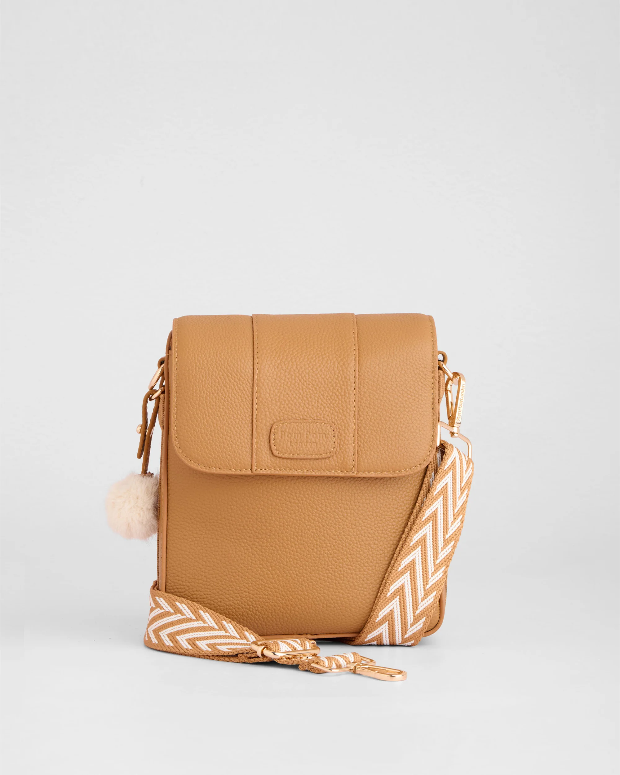 Pom Pom London Portman Bag Maple - Image 4