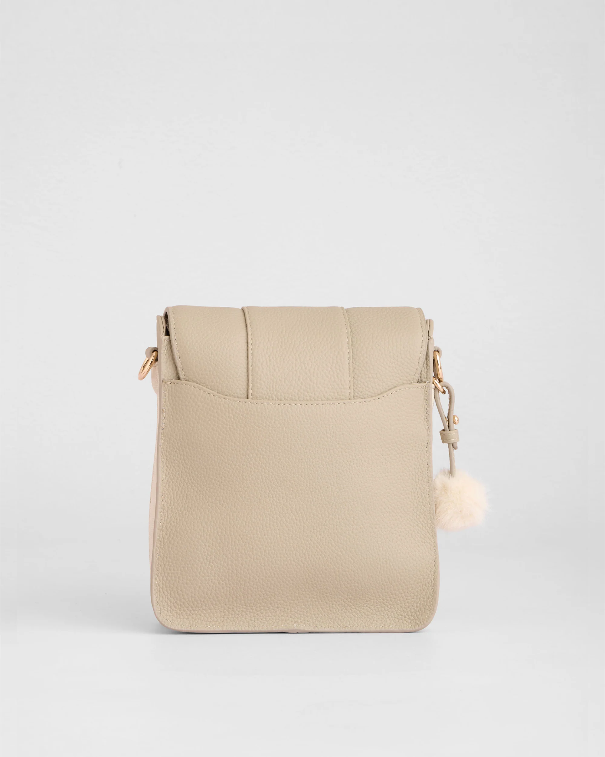 Pom Pom London Portman Bag Stone - Image 3