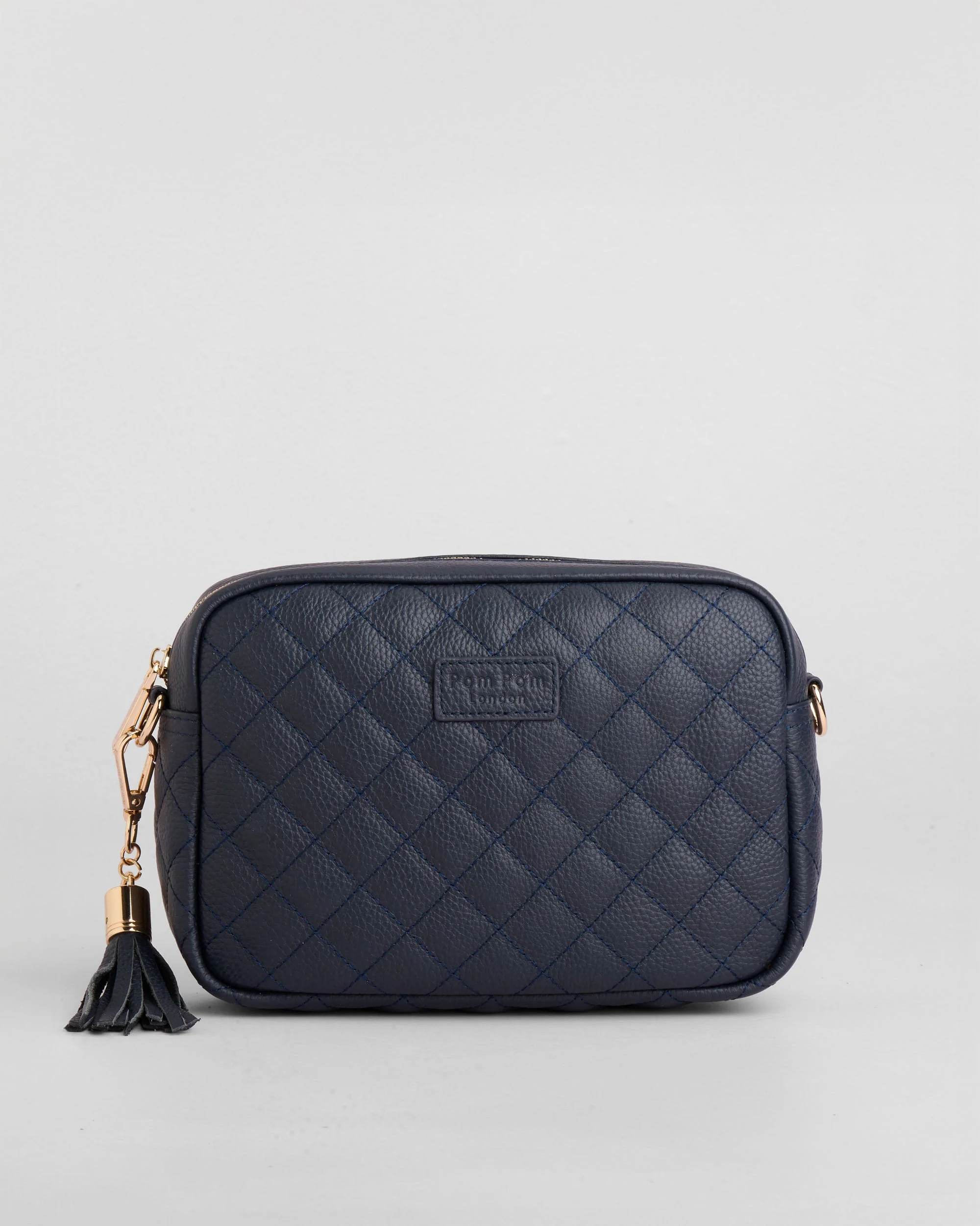 Quilted City Bag Navy & Accessories
