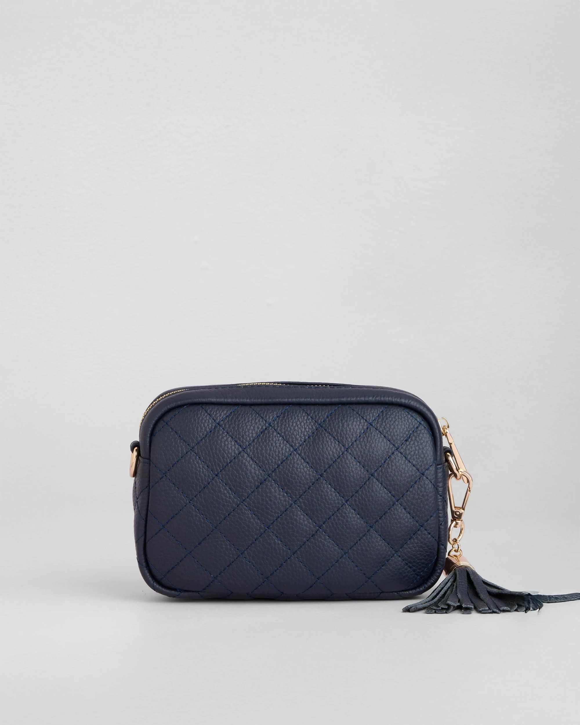 Quilted City MINI Bag Navy & Accessories - Image 4