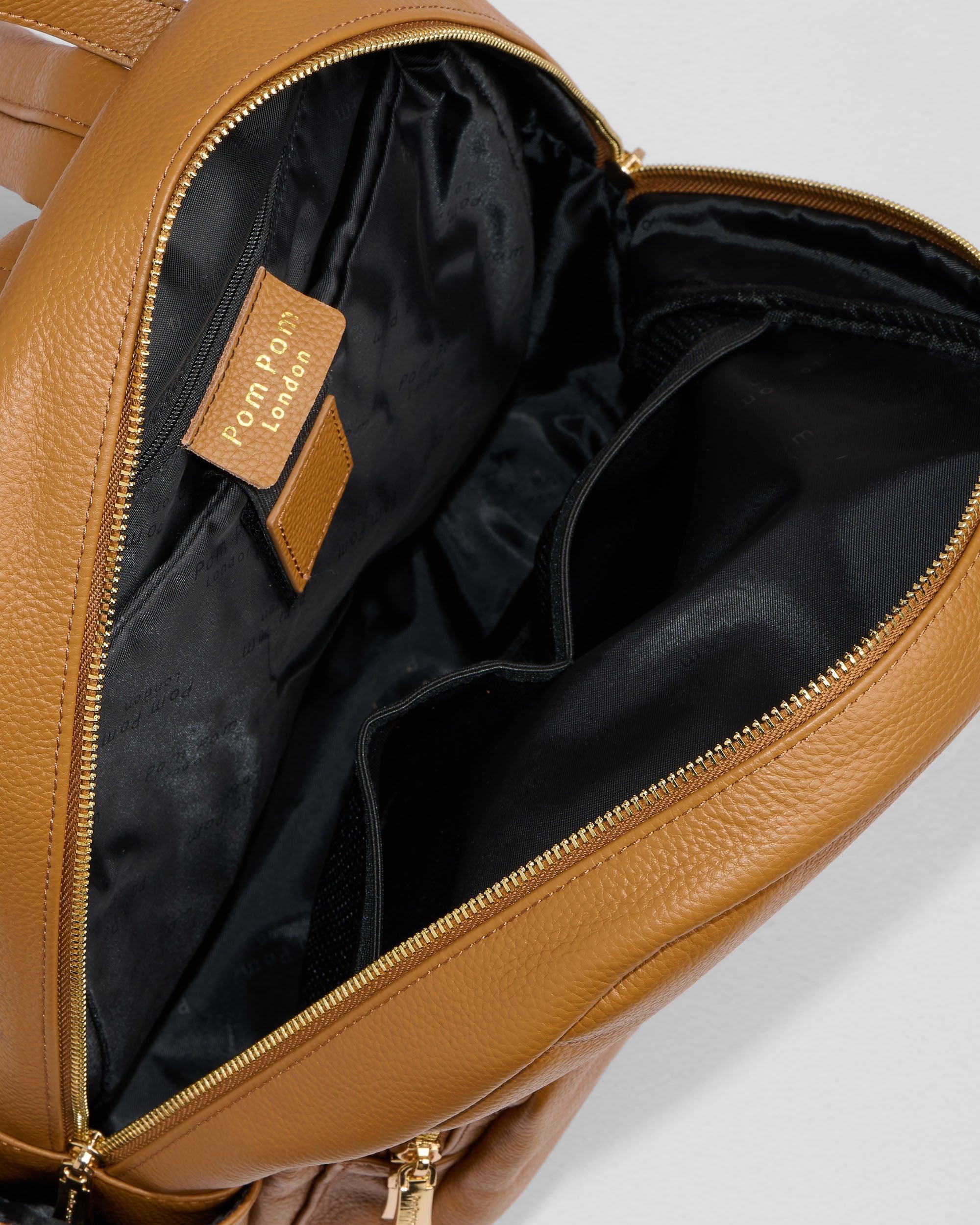 Pom Pom London Richmond Rucksack Maple - Image 5