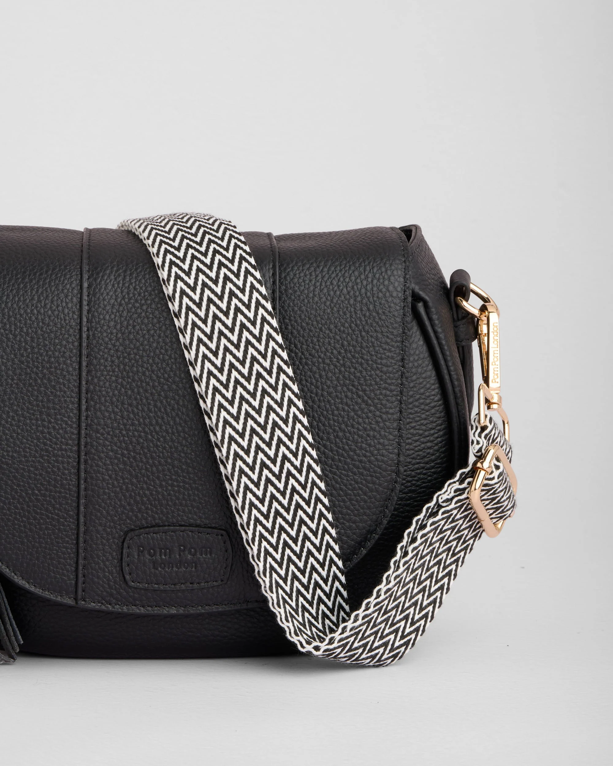 Pom Pom London Wilmington Bag Black - Image 3