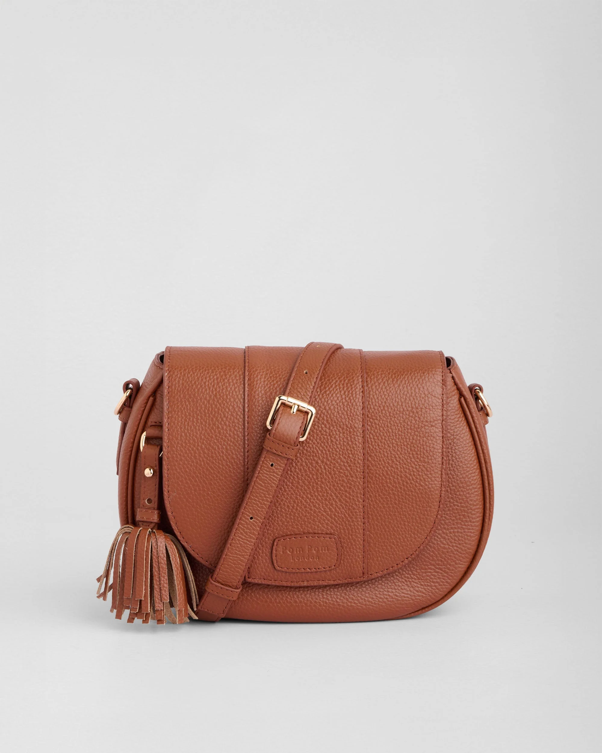 Pom Pom London Wilmington Bag Chestnut - Image 5