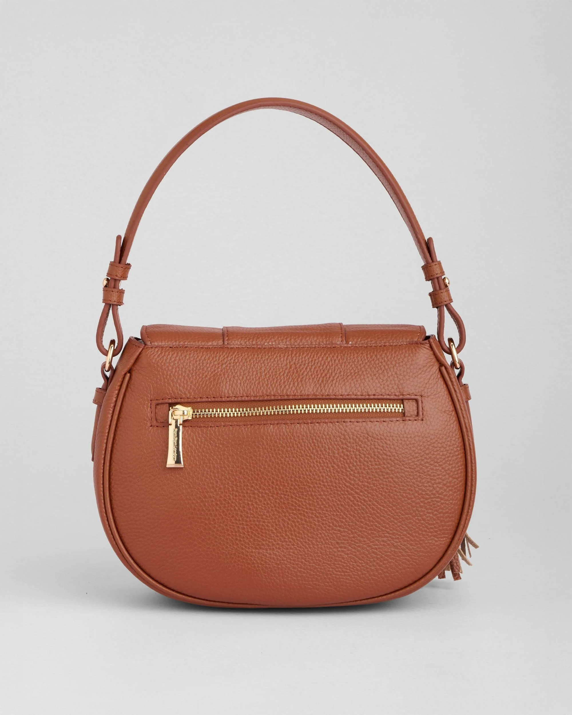 Pom Pom London Wilmington Bag Chestnut - Image 6