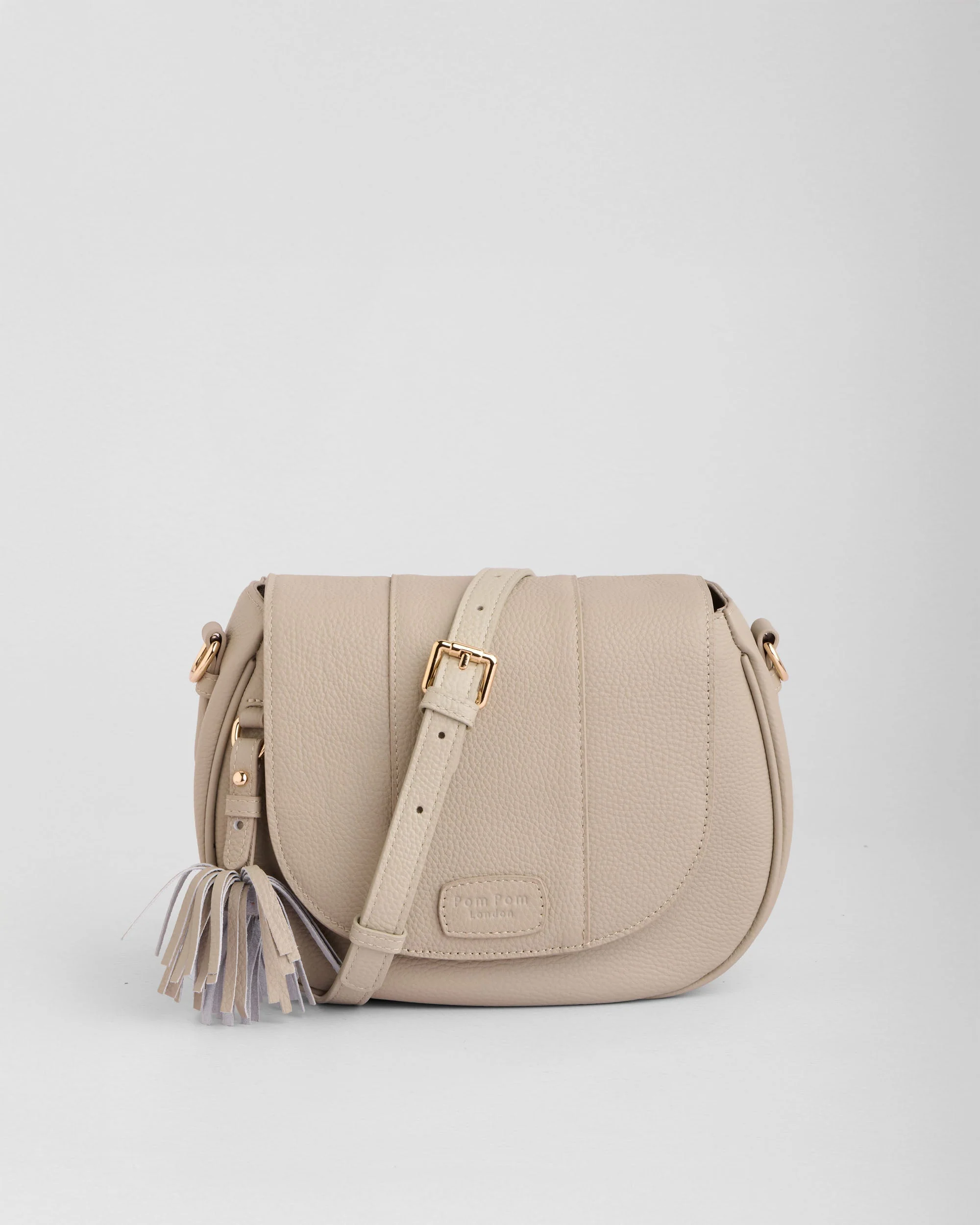 Pom Pom London Wilmington Bag Stone - Image 4