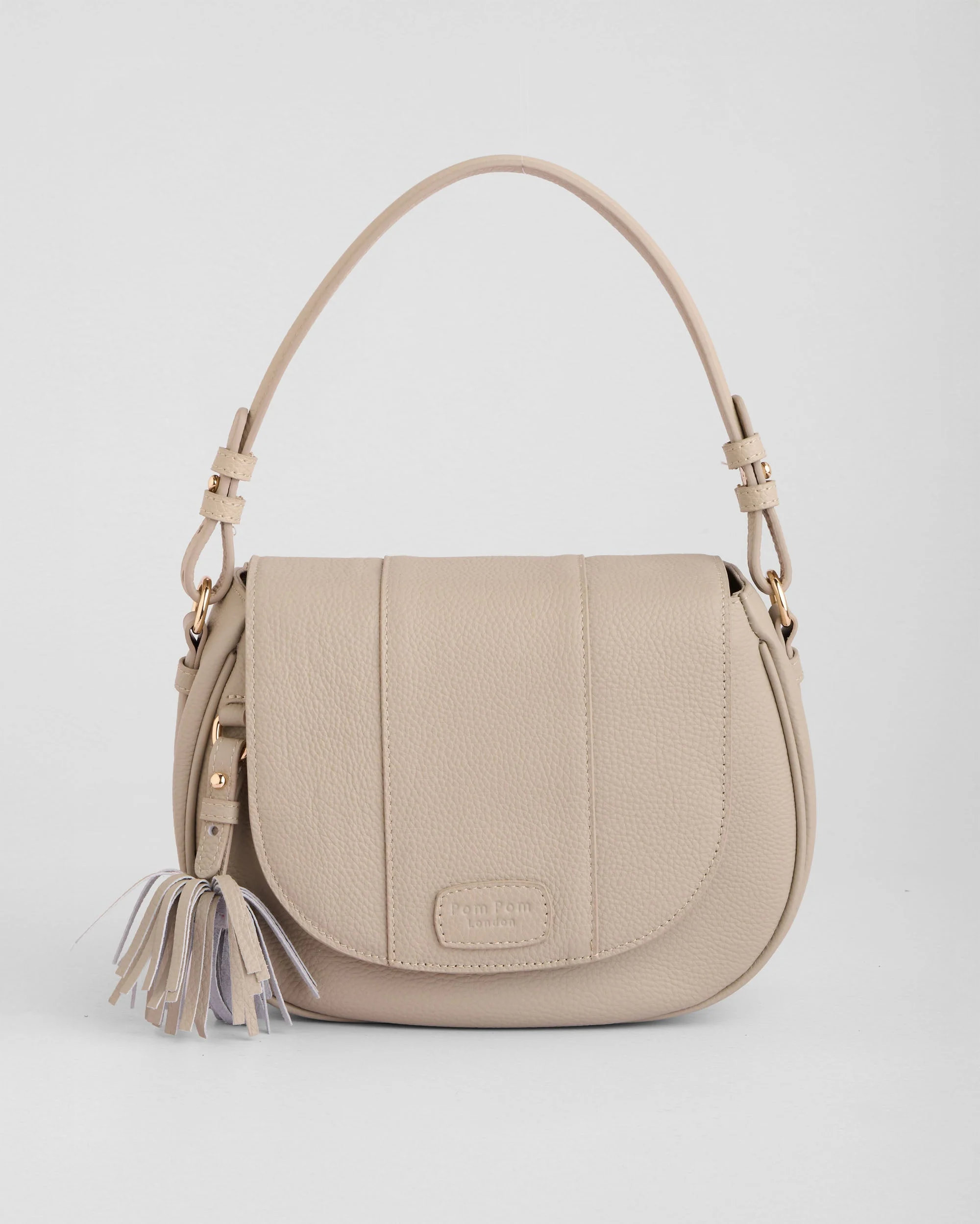 Pom Pom London Wilmington Bag Stone - Image 5