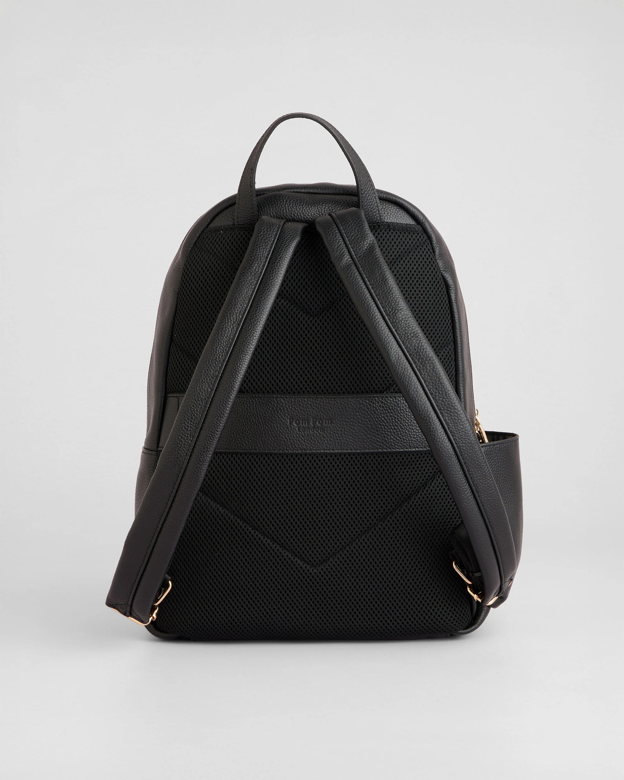Pom Pom London Richmond Rucksack Black - Image 3